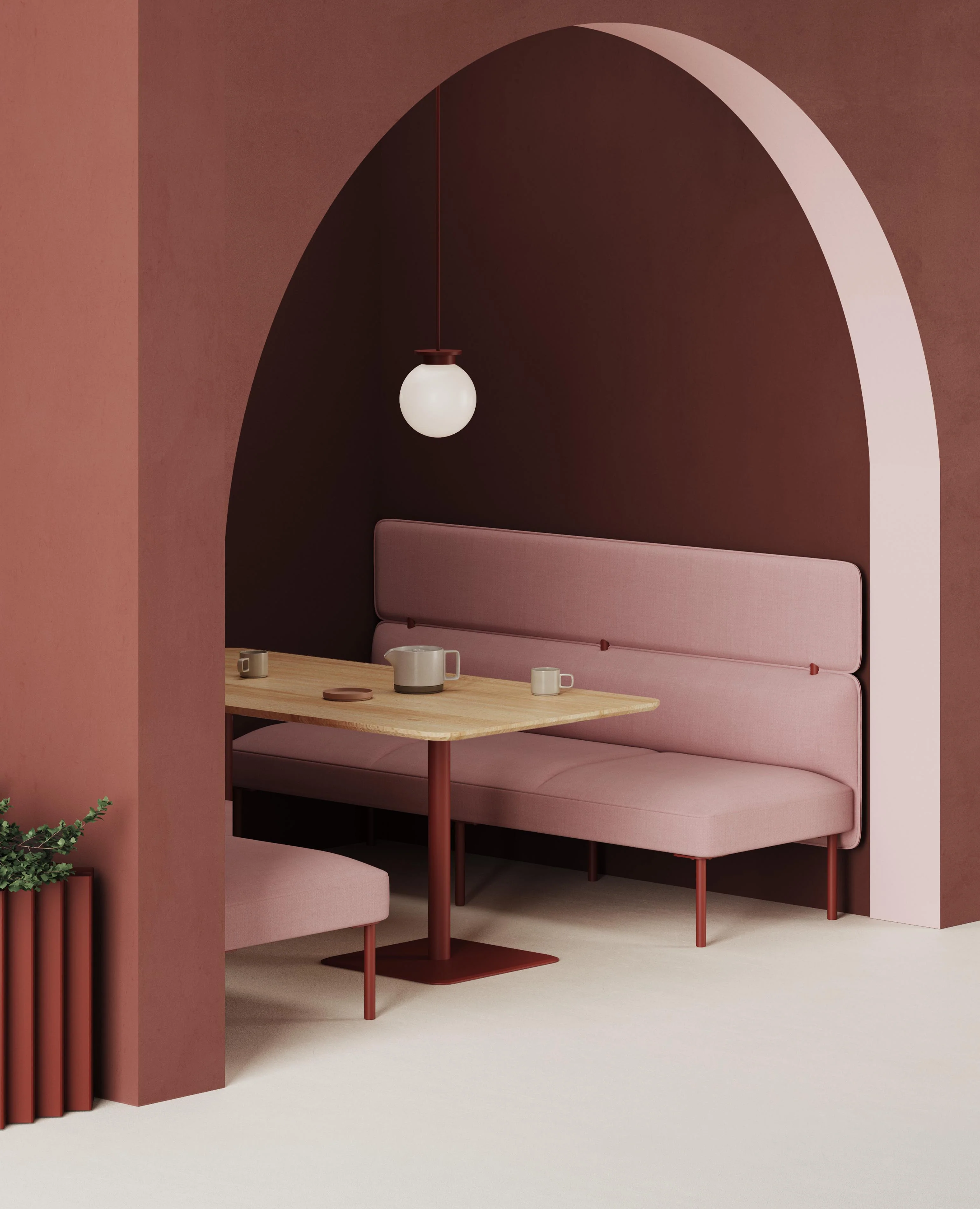Adapt Sofa, Three-Seat, Midback - No Arms - Image 2