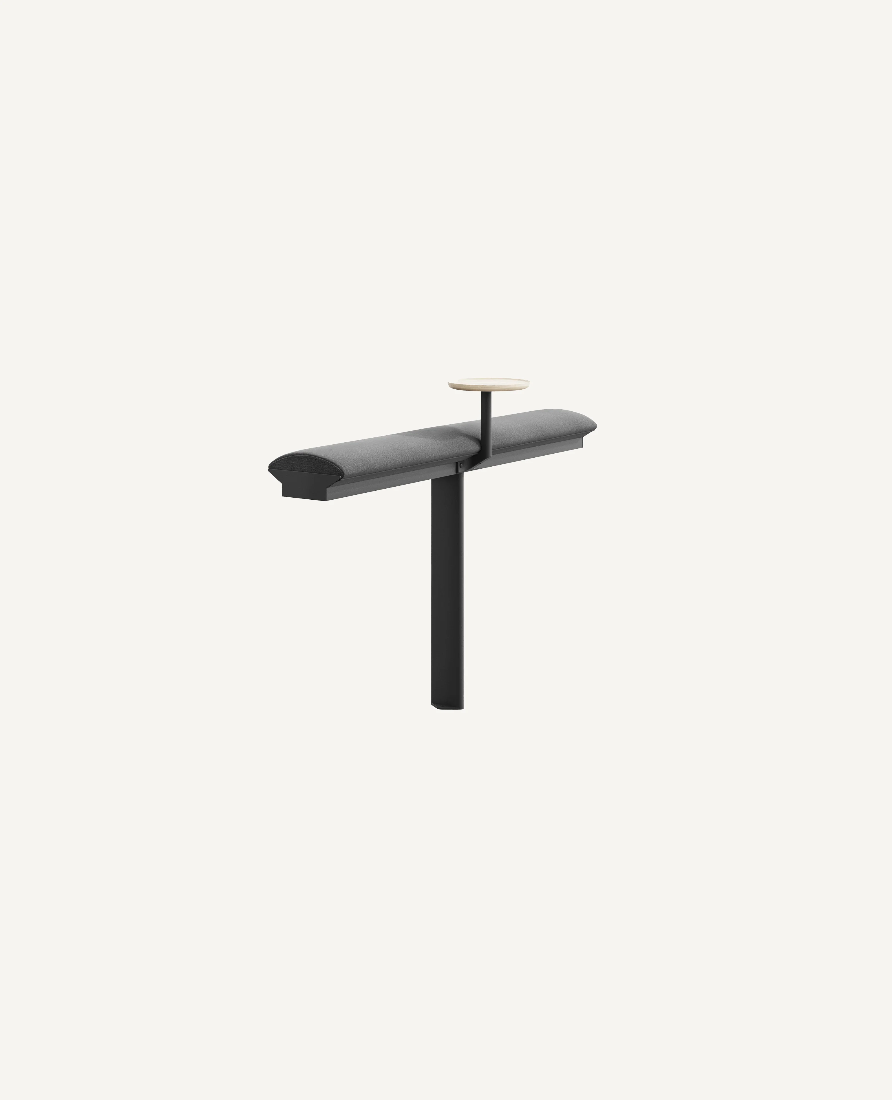 Boulevard Bench, with Table - 47" Width