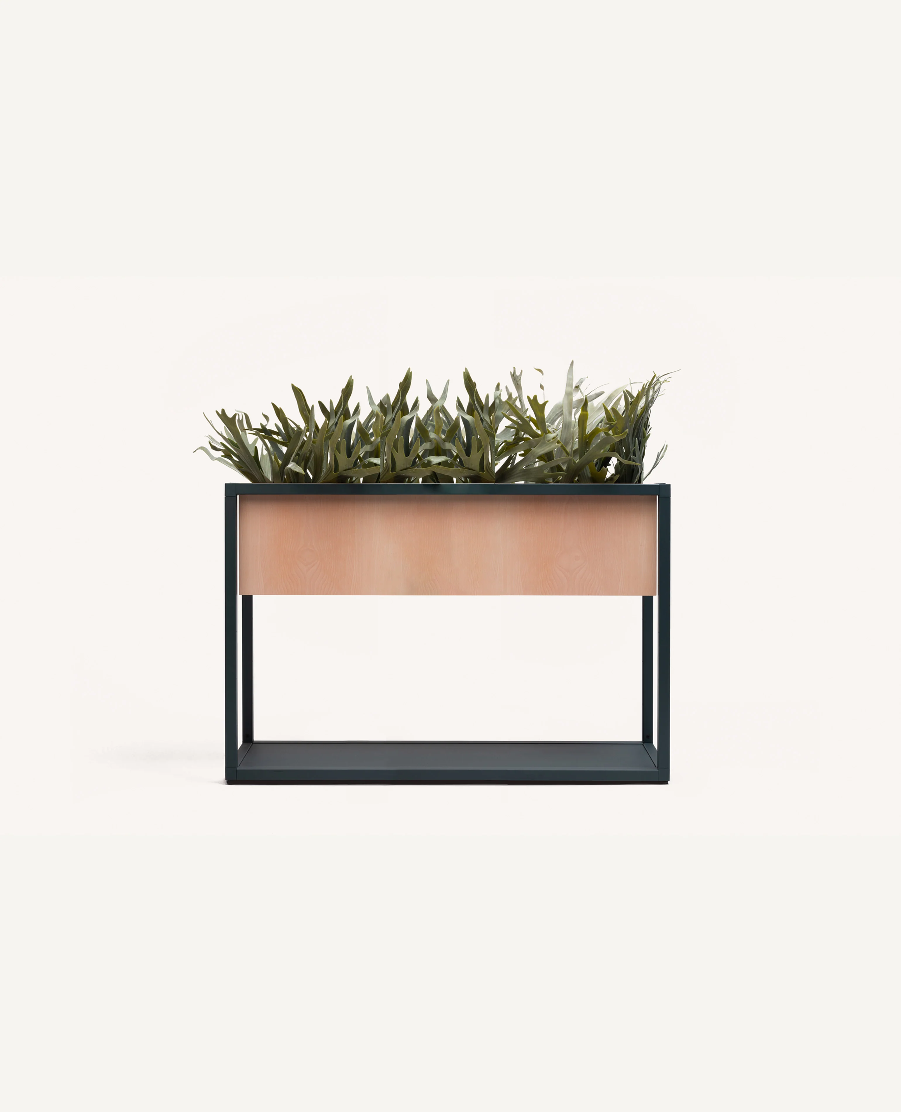 Dry Shelving, 52" Width, 3-Tier, 13.75" Depth with Dry Planter Box - 49.5" Width