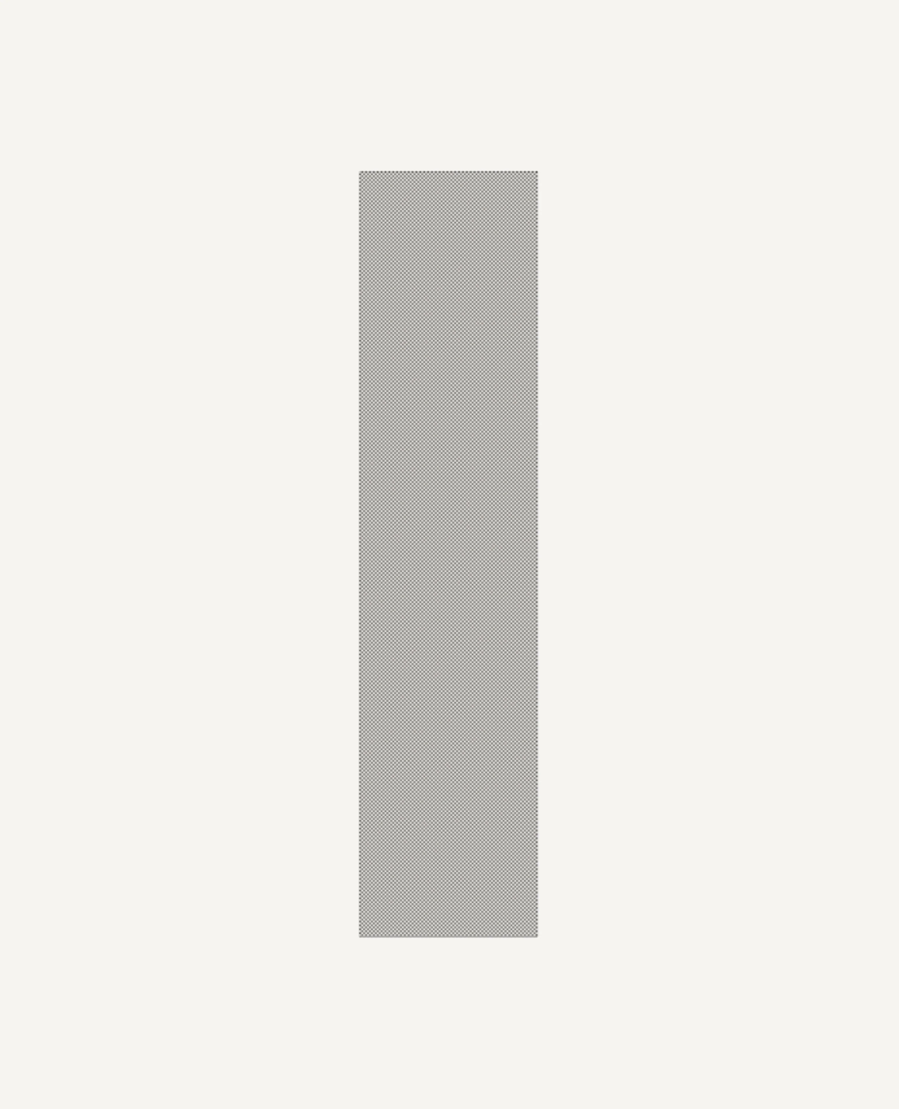 Dry Shelving Perforated Side Panel, 6-Tier - 17.25" Width