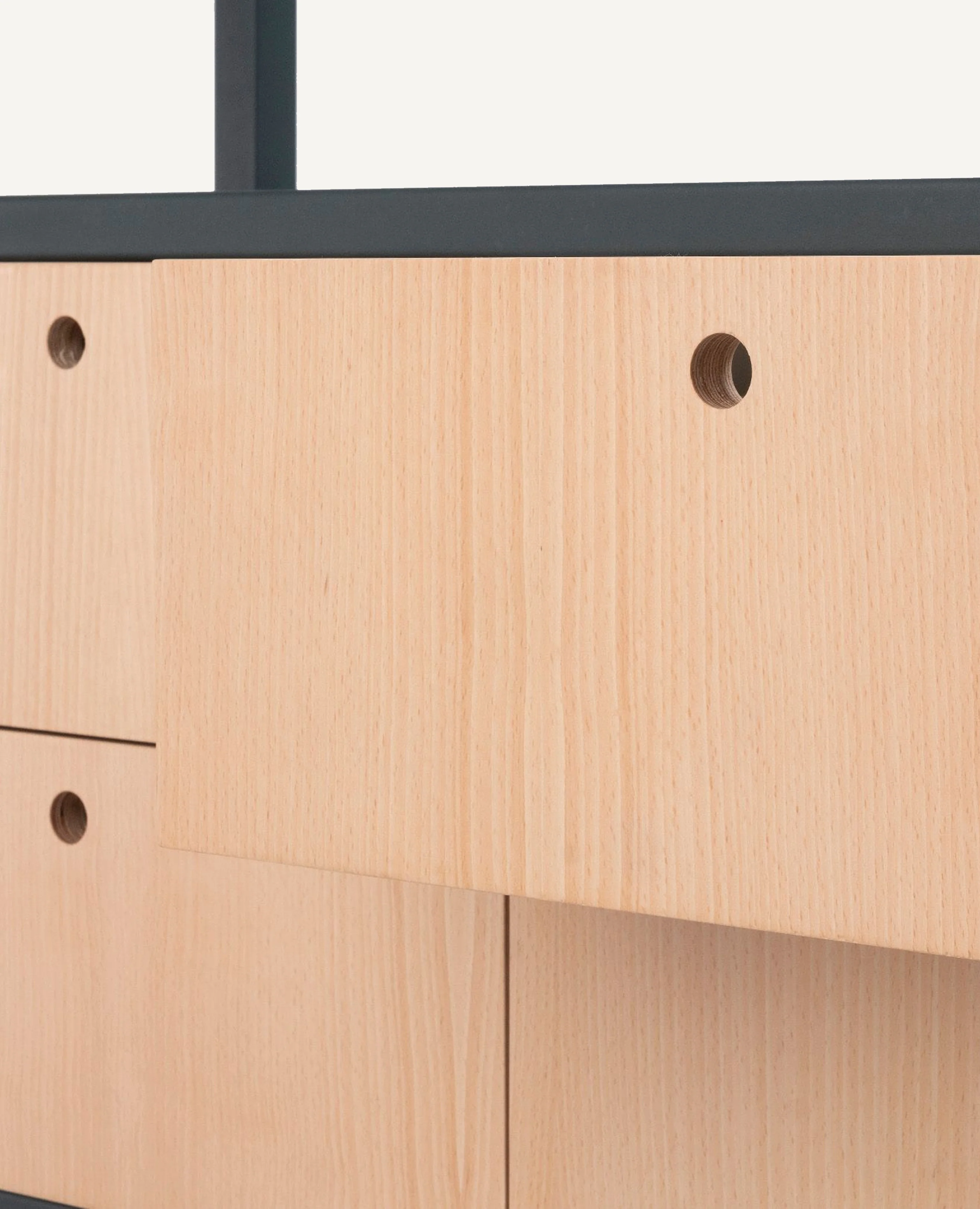 Dry Shelving Storage Drawers, 4 Drawers, 33" Width - 19.75" Depth - Image 2