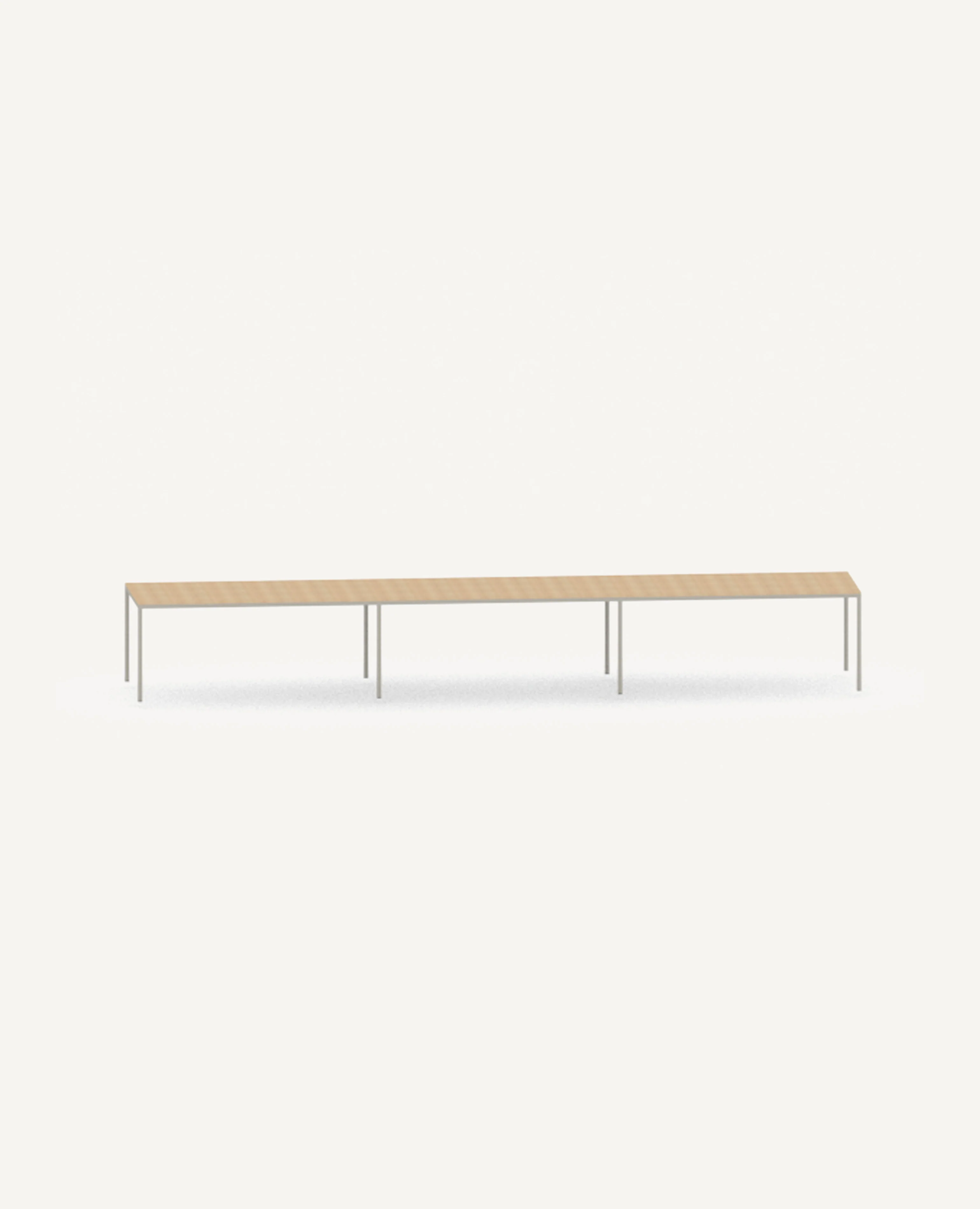 Dry Table, Standard Height, Rectangle - 212.5" Width