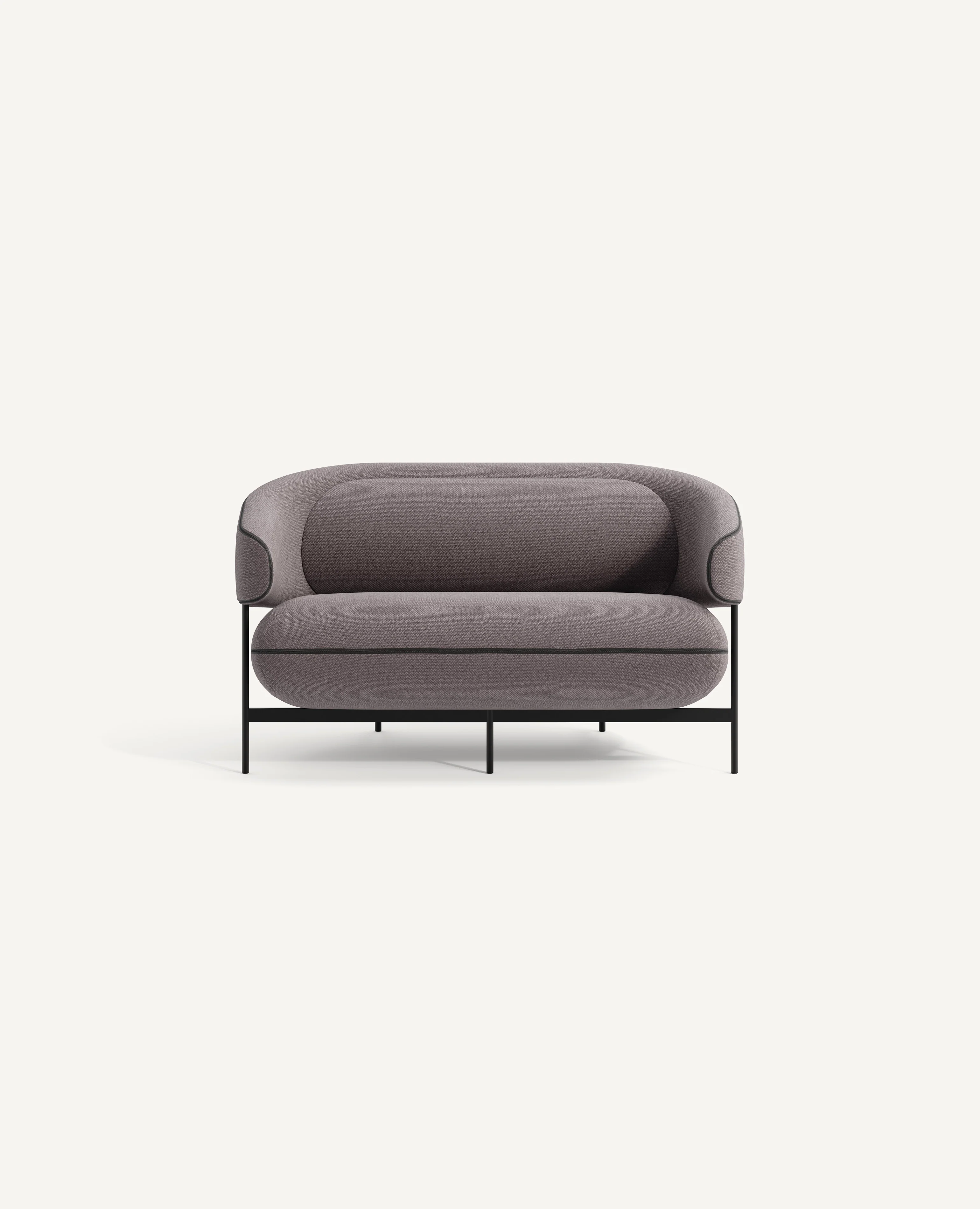 Flote Sofa, Two-Seat - Zipper Detail