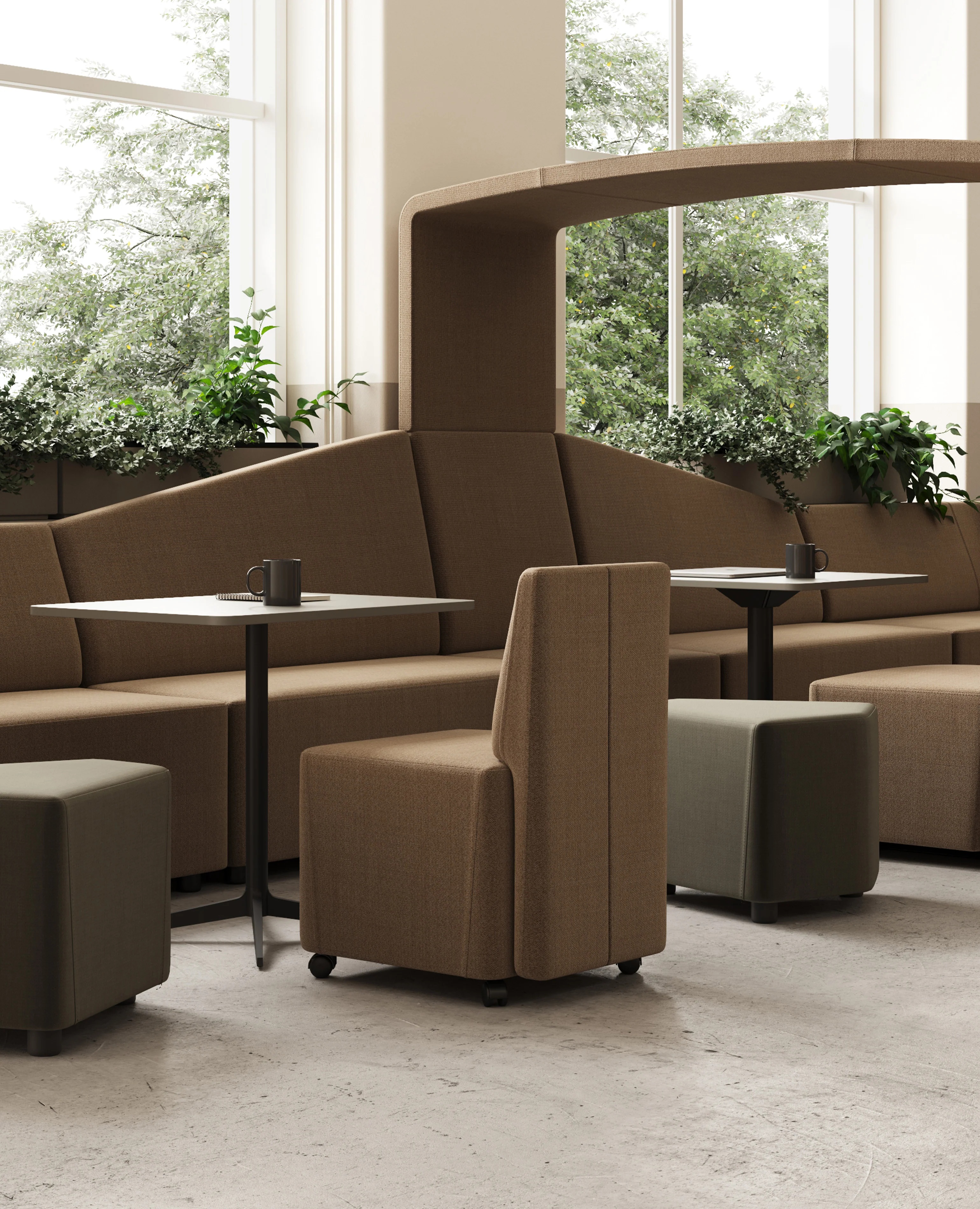 Four® Resting Table, Standard Height, Square - 31.5" x 31.5" - Image 2
