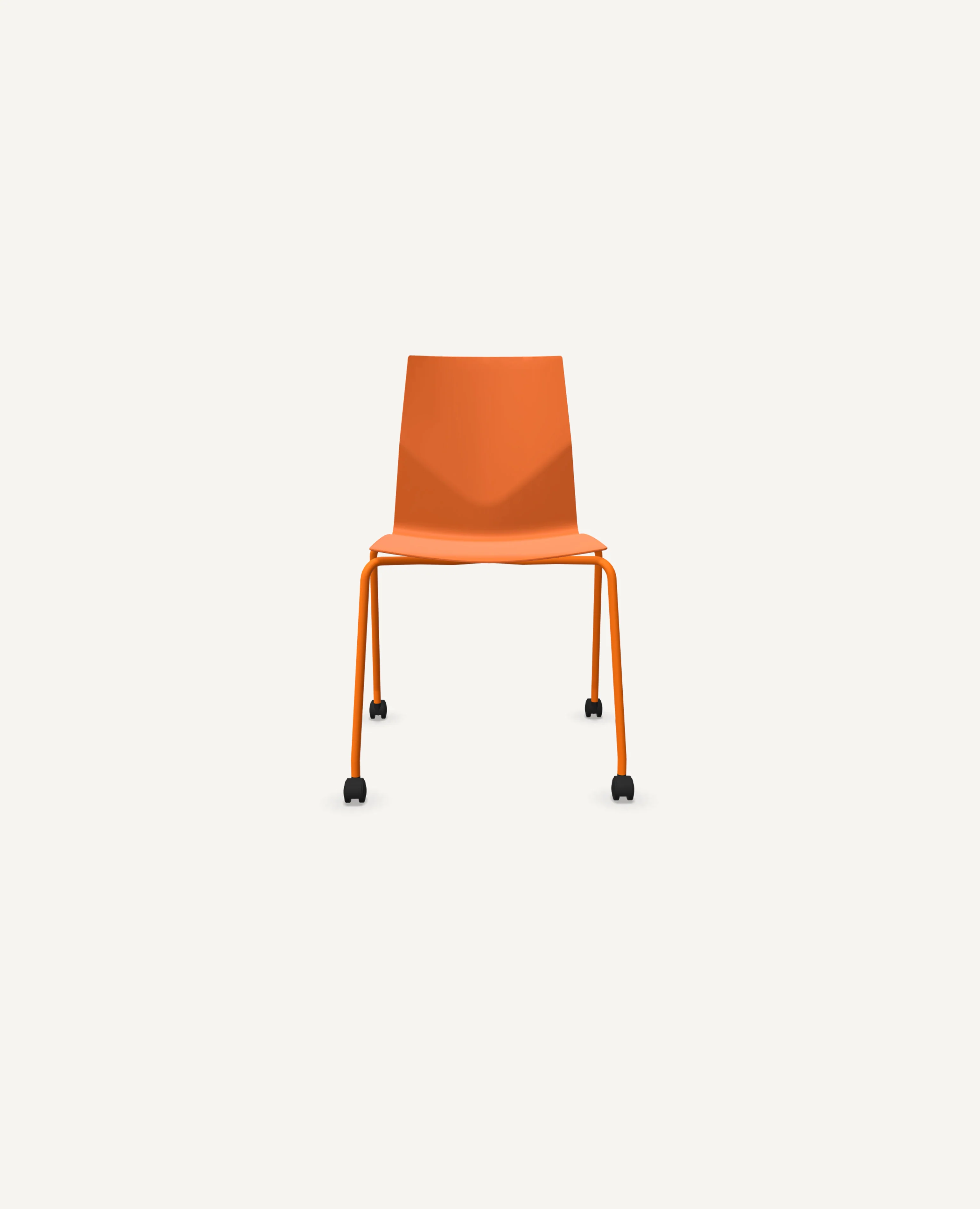 FourCast®2 Chair, 4 Leg Base - with Casters