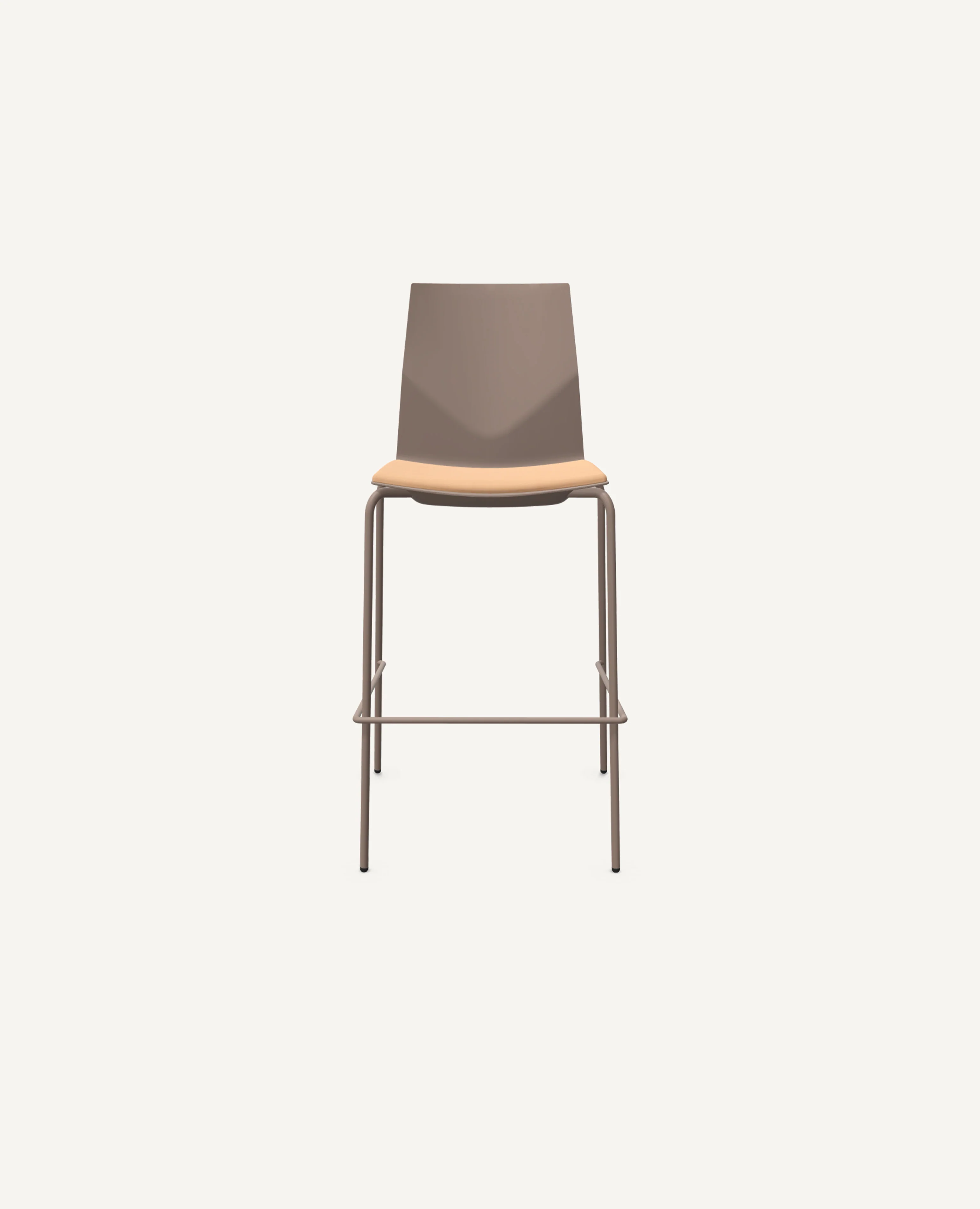 FourCast®2 Chair, Bar Height, 4 Leg Base - with Seat Pad