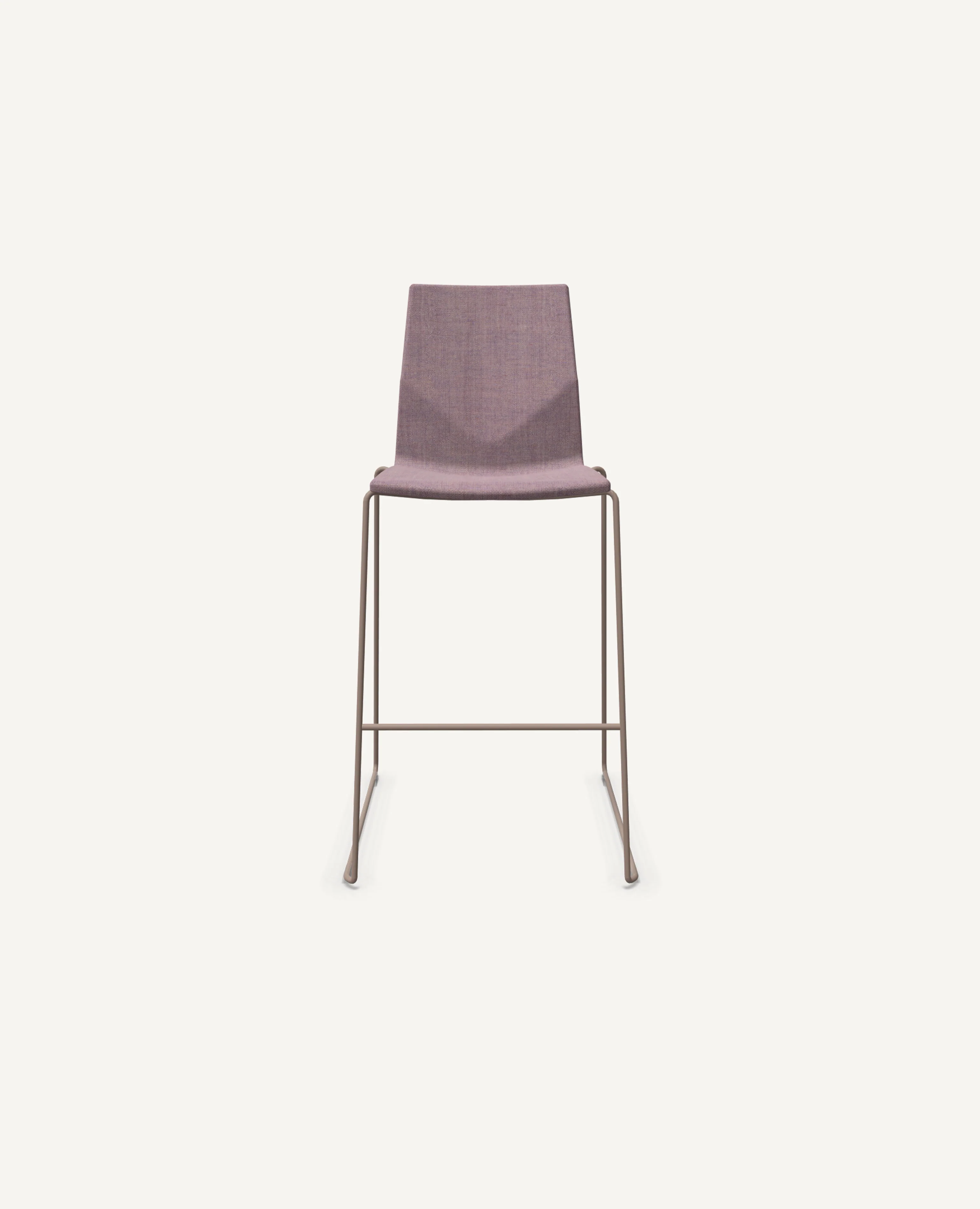 FourCast®2 Chair, Bar Height, Sled Base - Upholstered