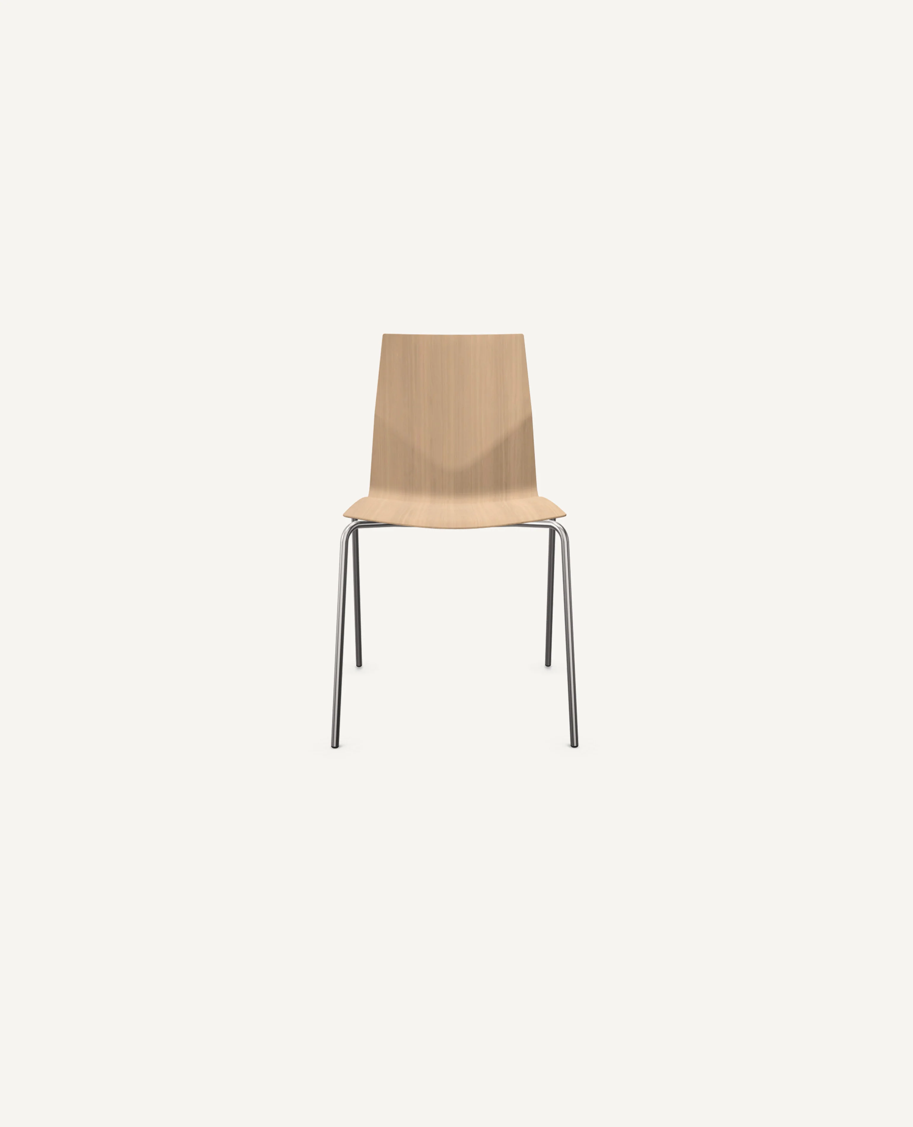 FourCast®2 Chair, Bentwood Shell - 4 Leg Base