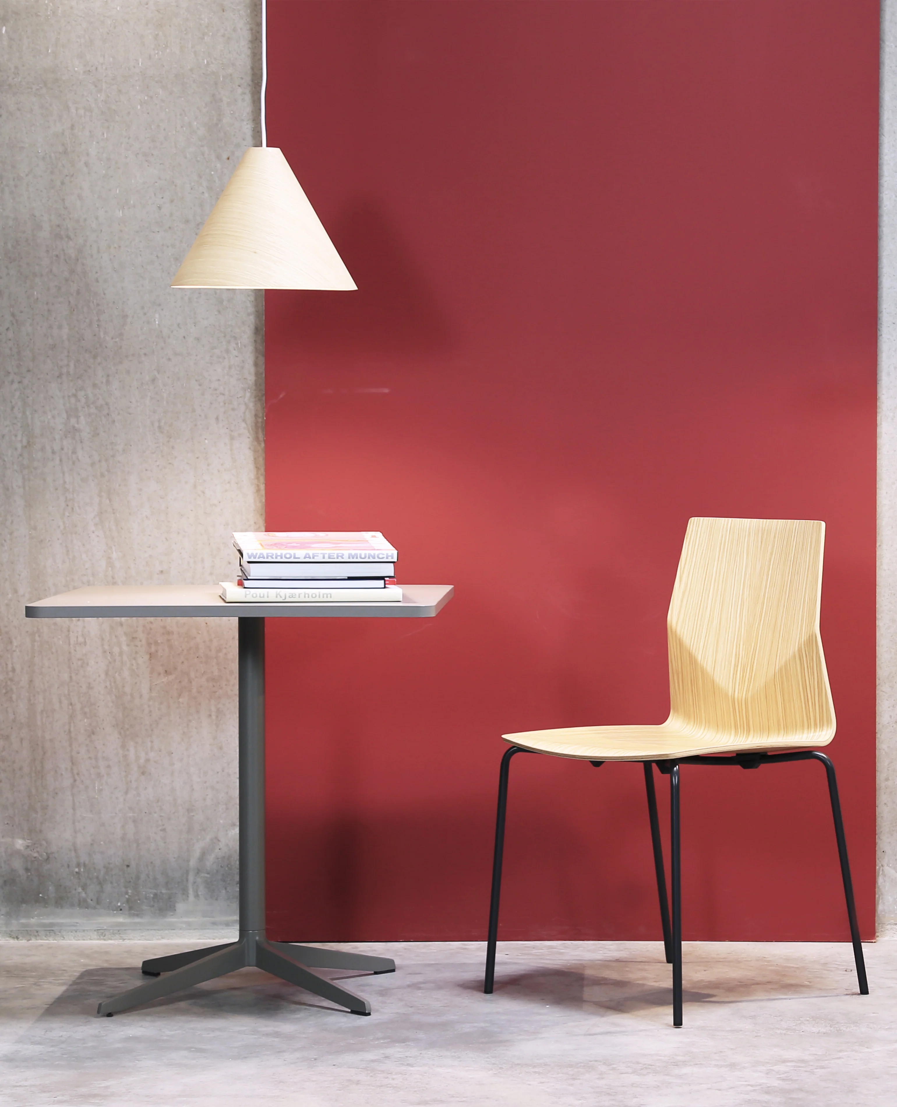 FourCast®2 Chair, Bentwood Shell - 4 Leg Base - Image 2