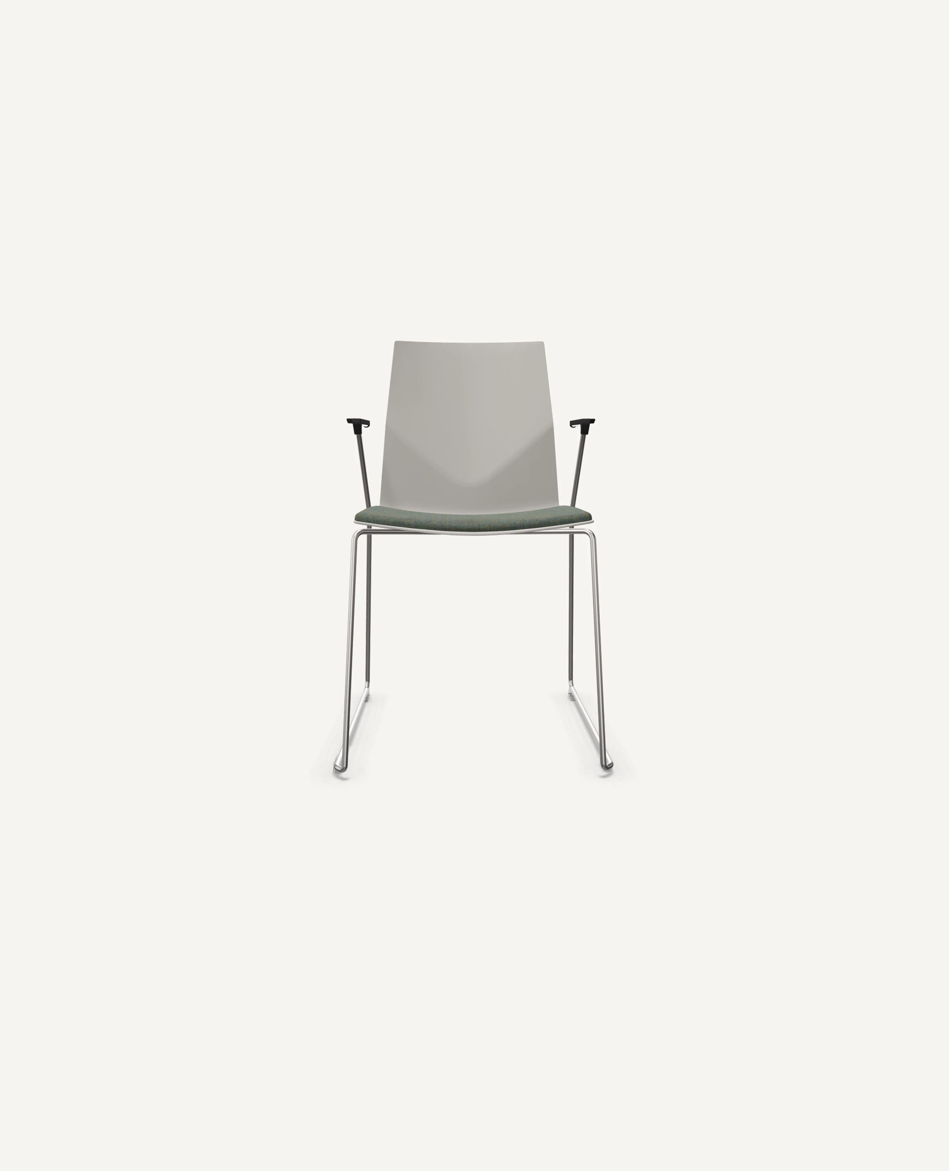 FourCast®2 Chair, Sled Base with Seat Pad - with Arms