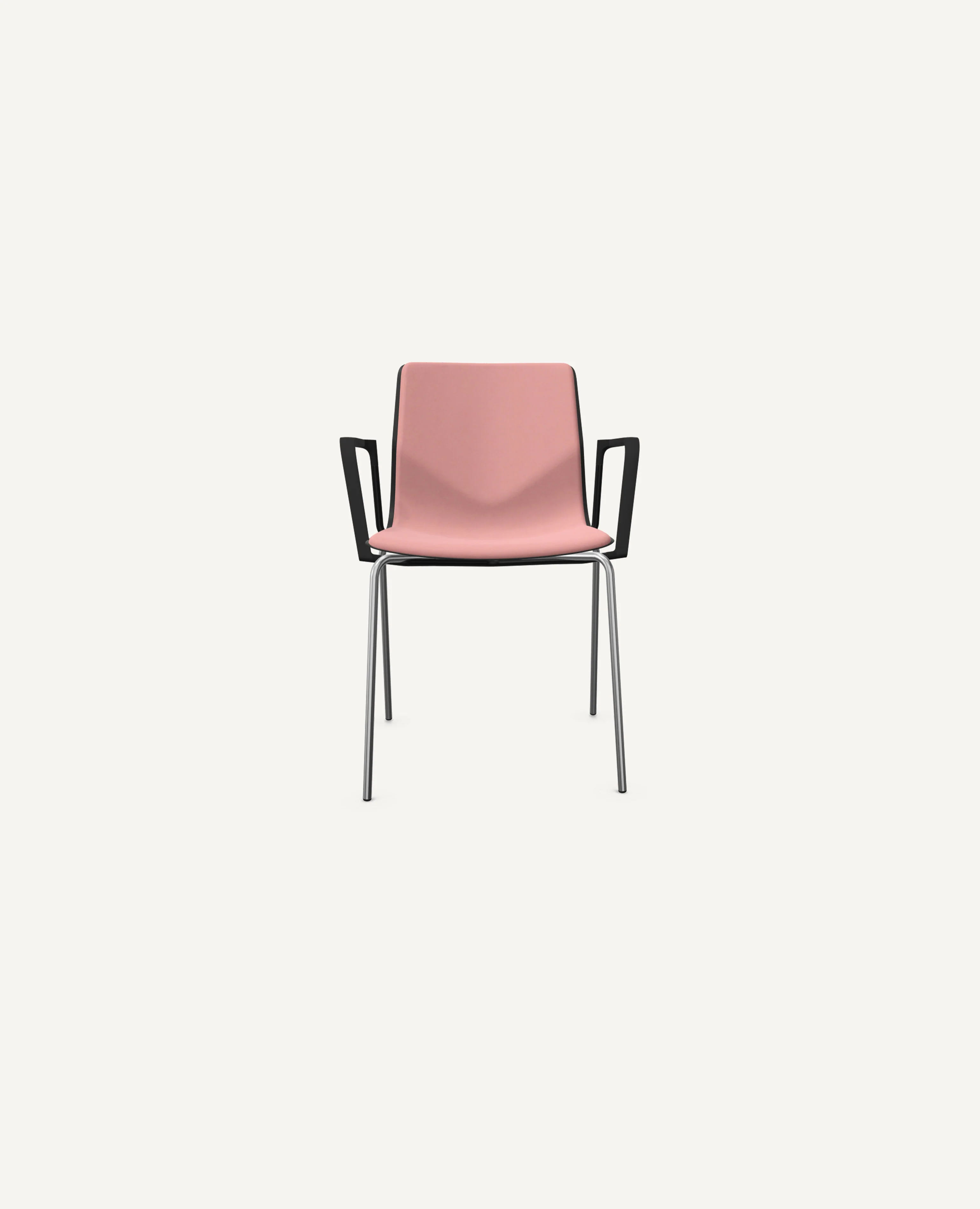 FourSure® Chair, 4 Leg Base, Upholstered Interior - with Arms