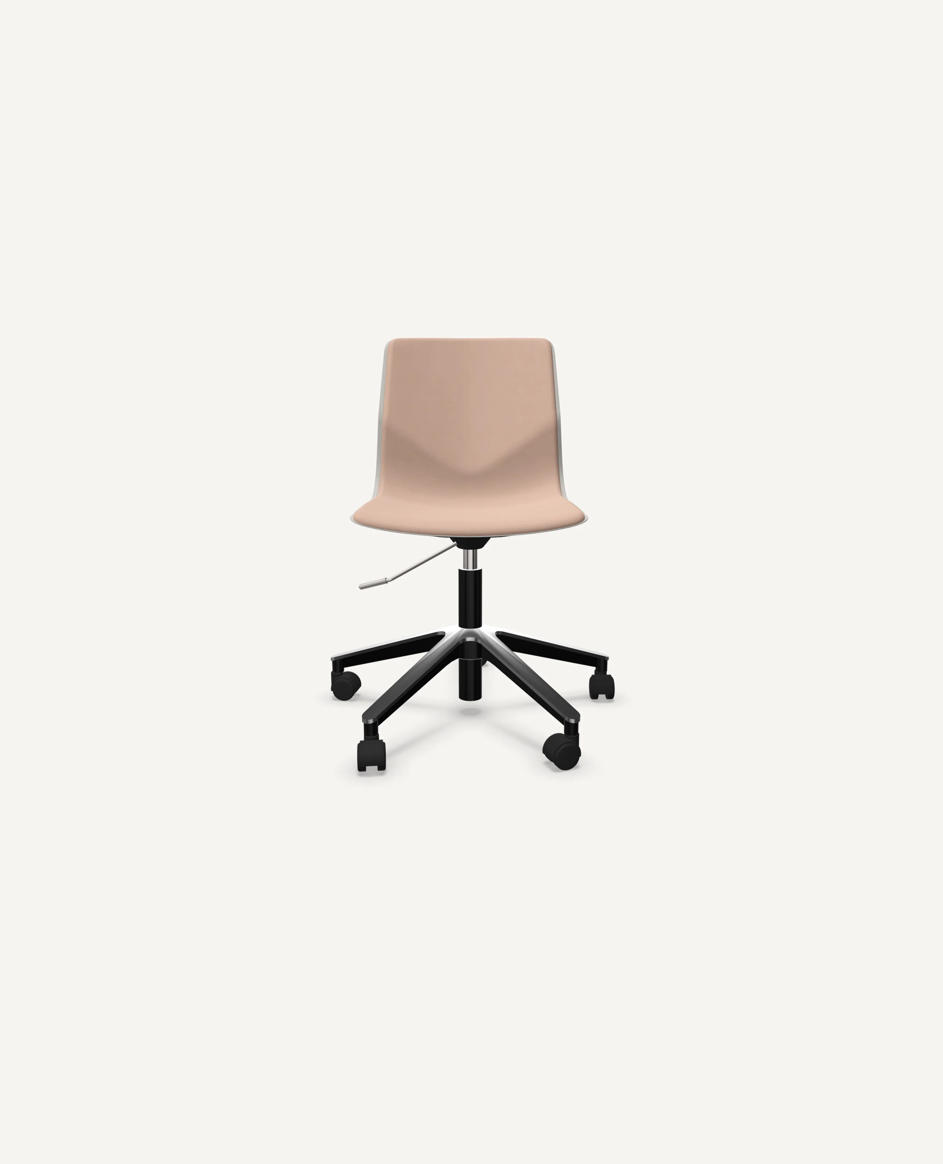 FourSure® Wheeler Chair, Swivel Base - Upholstered Interior