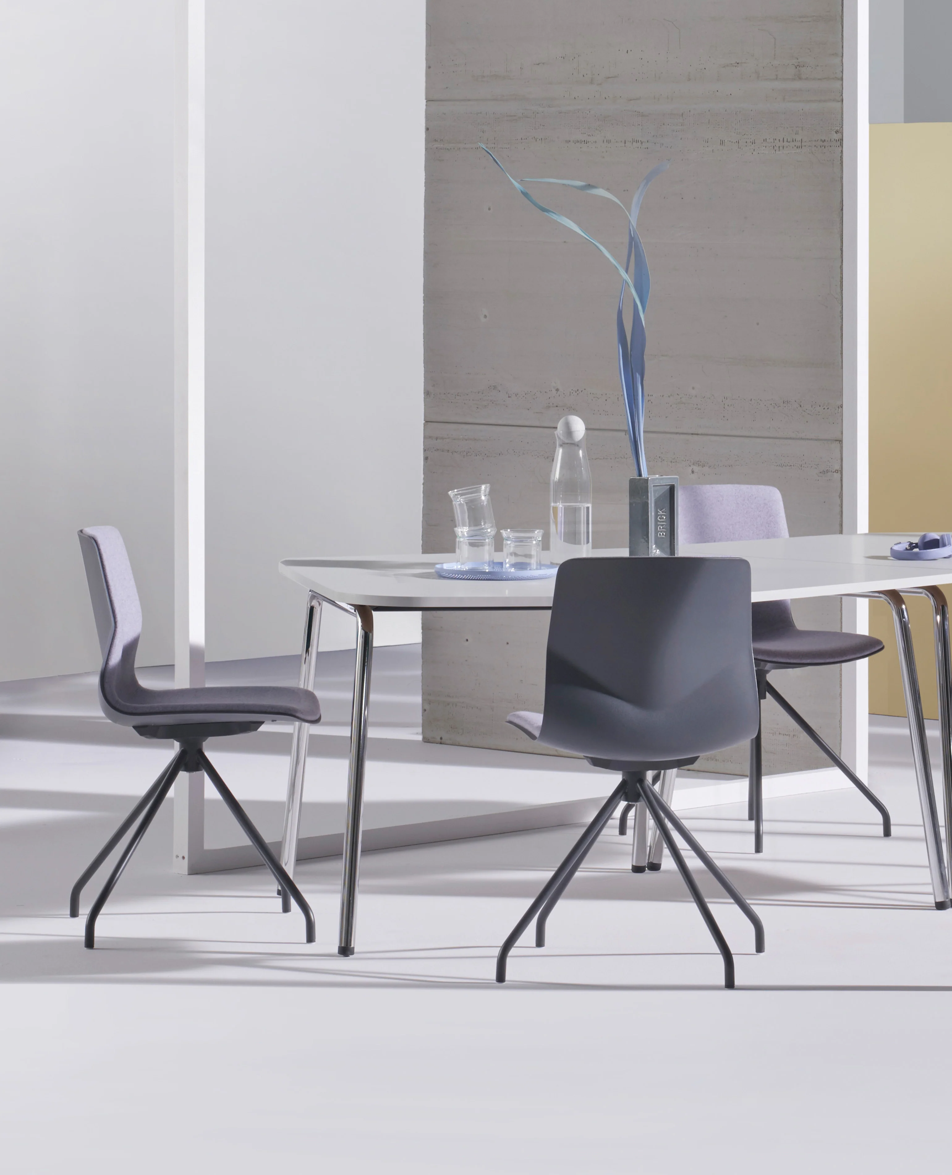 FourSure® Chair, Swivel Base - Upholstered Interior - Image 2