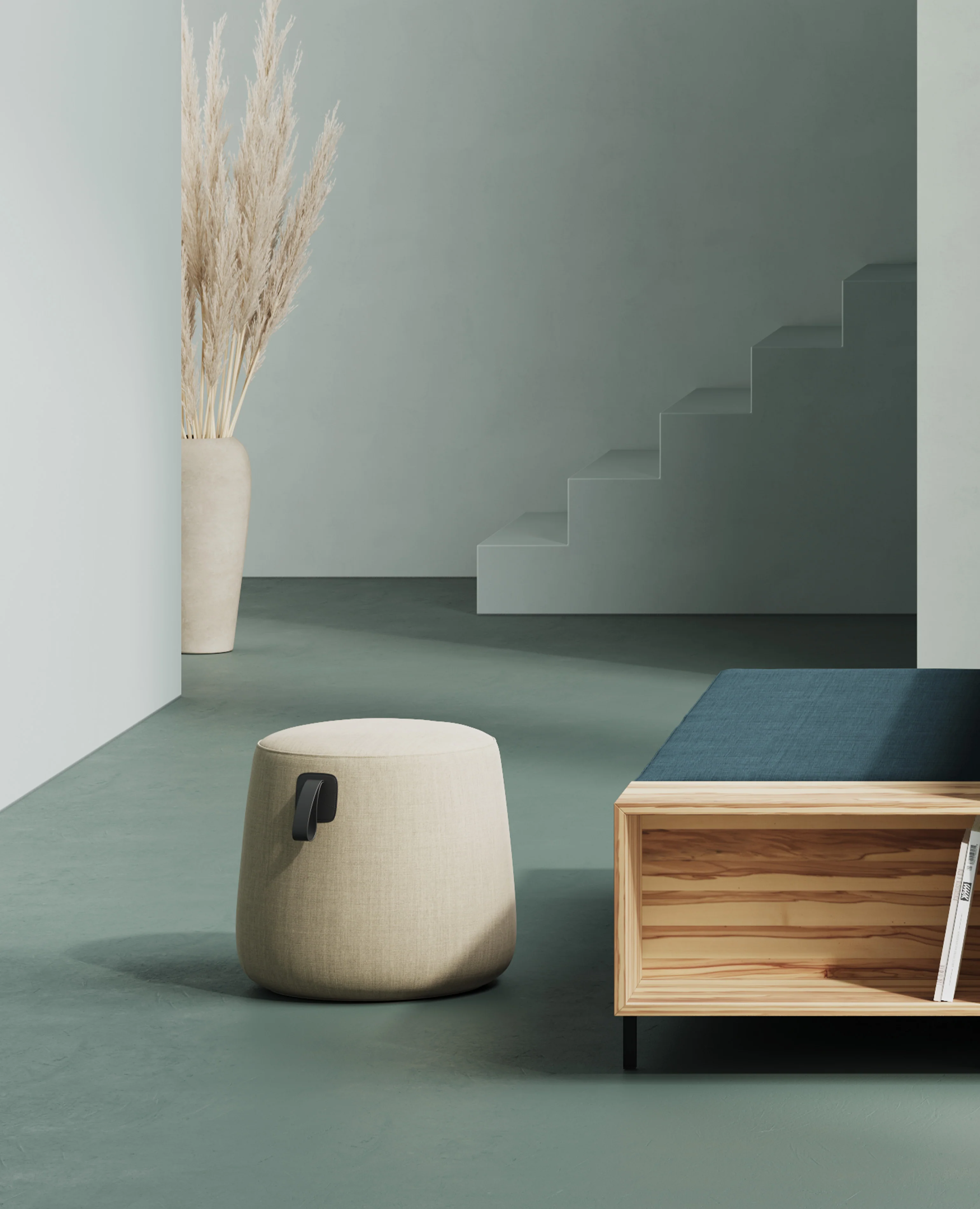 Kona Pouf - Round - Image 2
