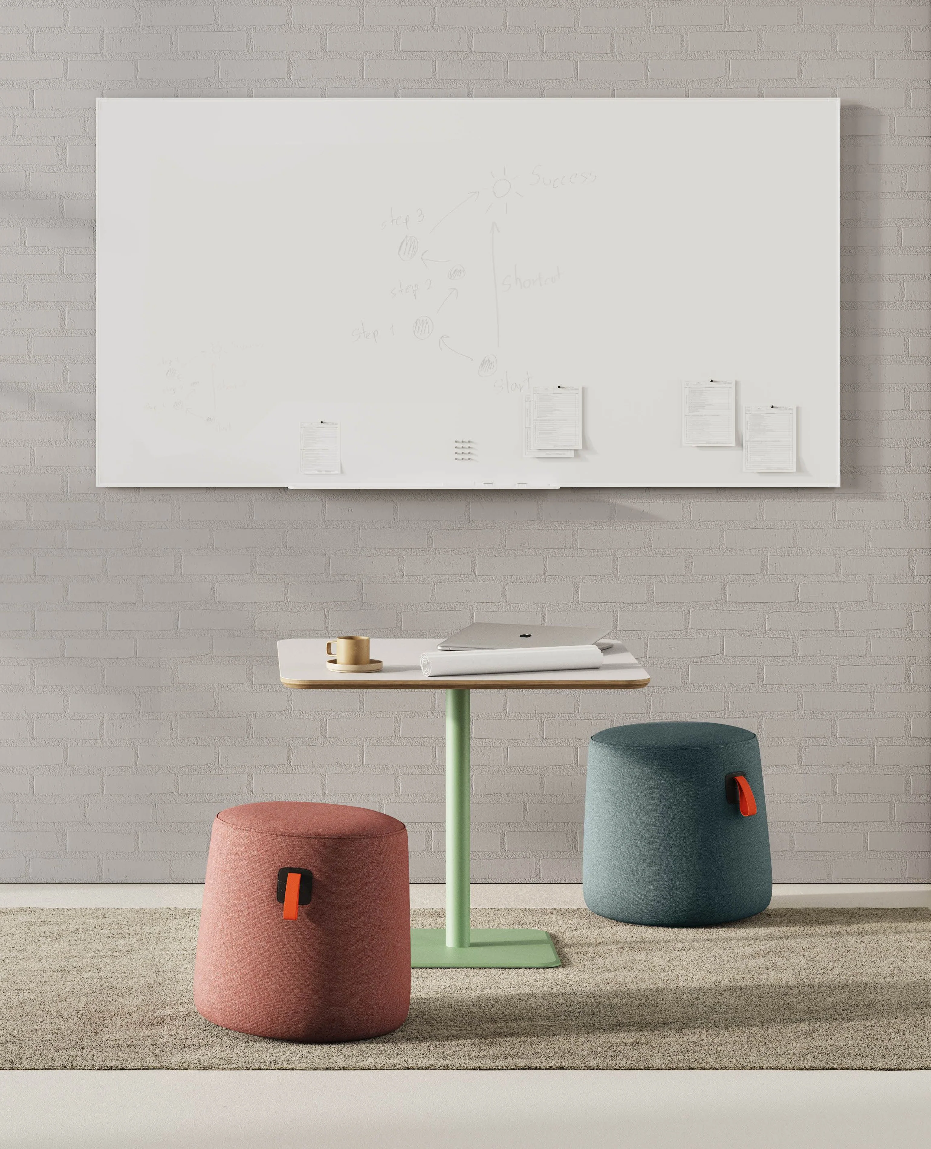 Kona Pouf, Round - Active Motion Base - Image 2