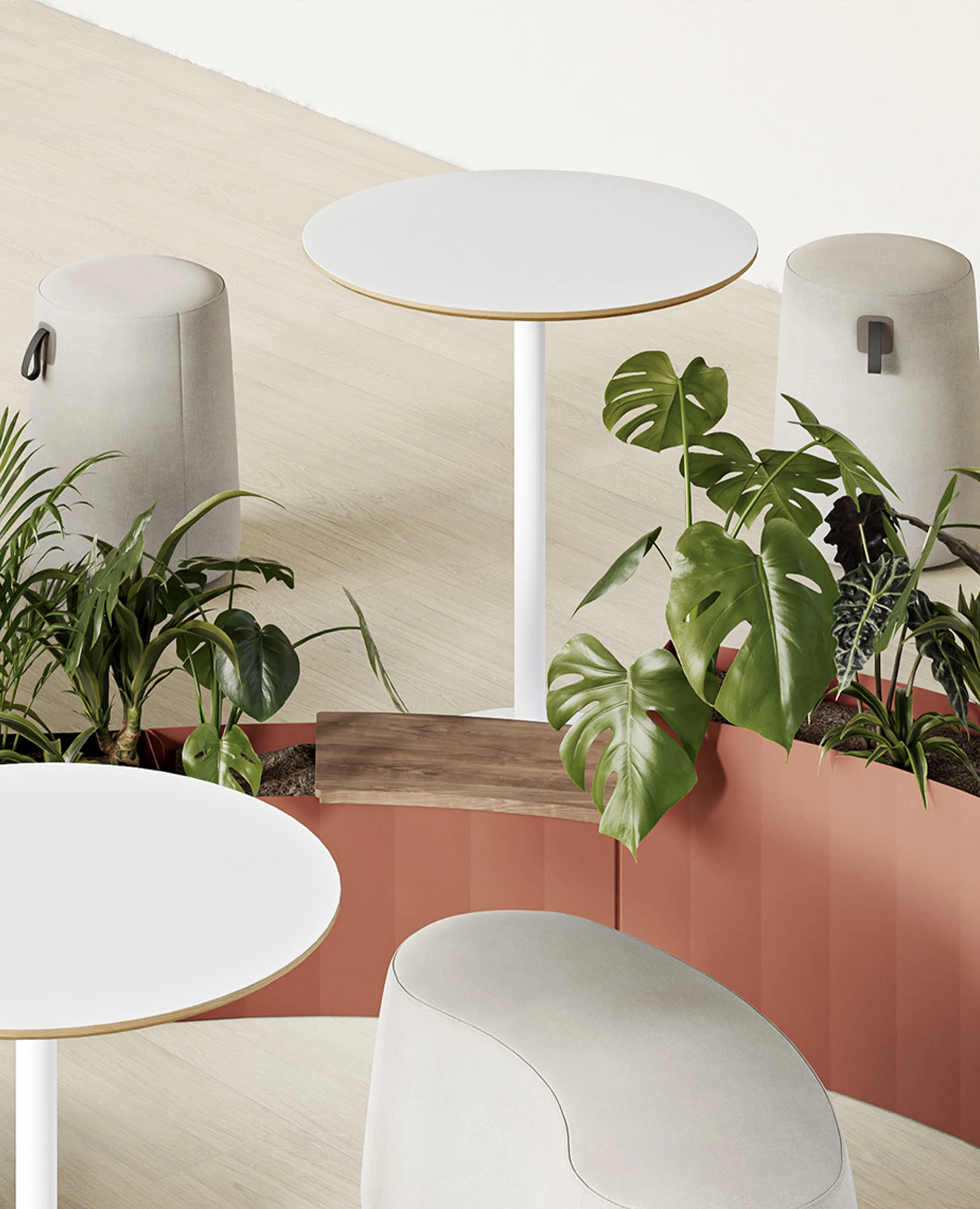 Kona Table, Counter 36" Height, Round - 36.5" Diameter - Image 2