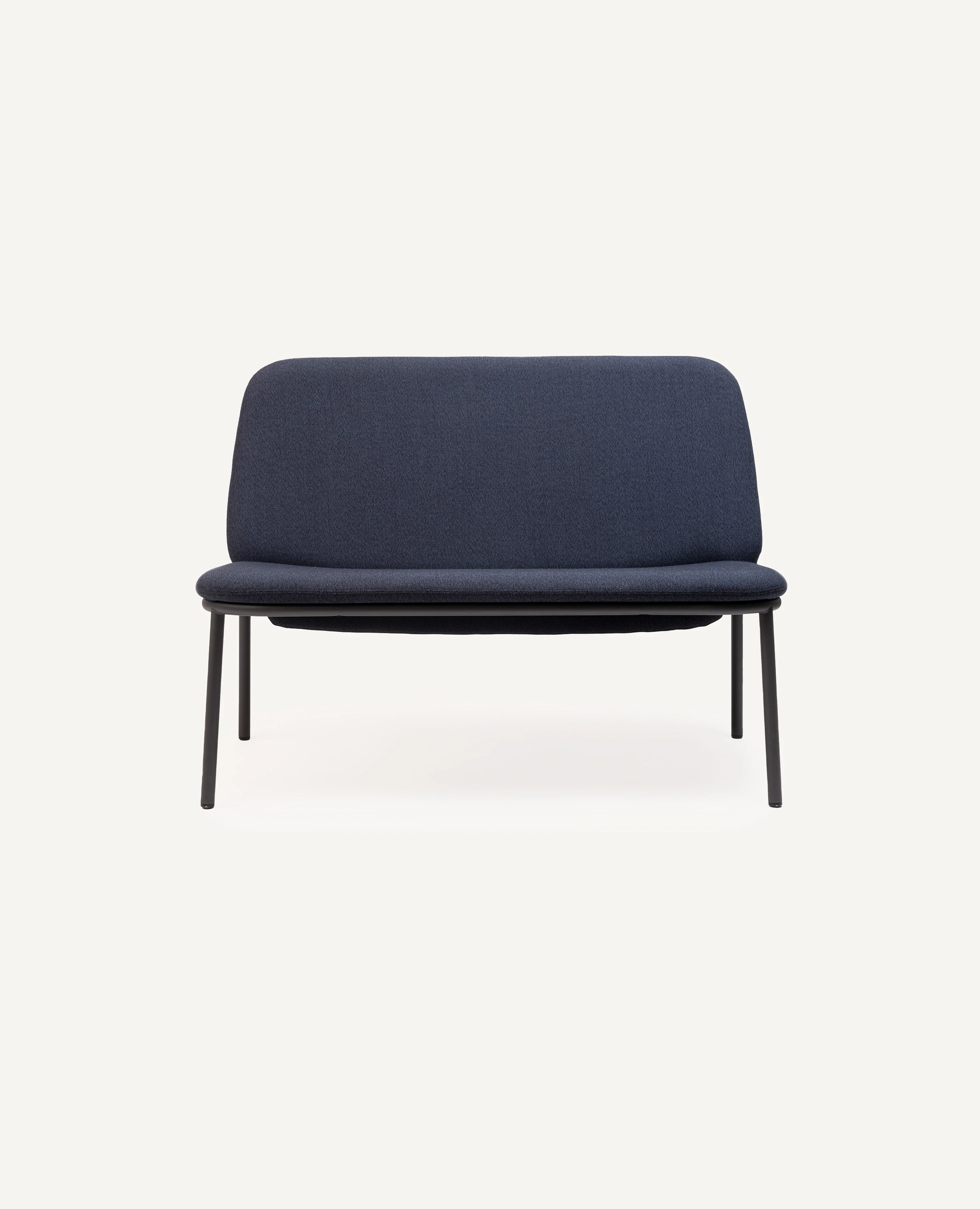 Lana Sofa, Two-Seat, Metal - Highback