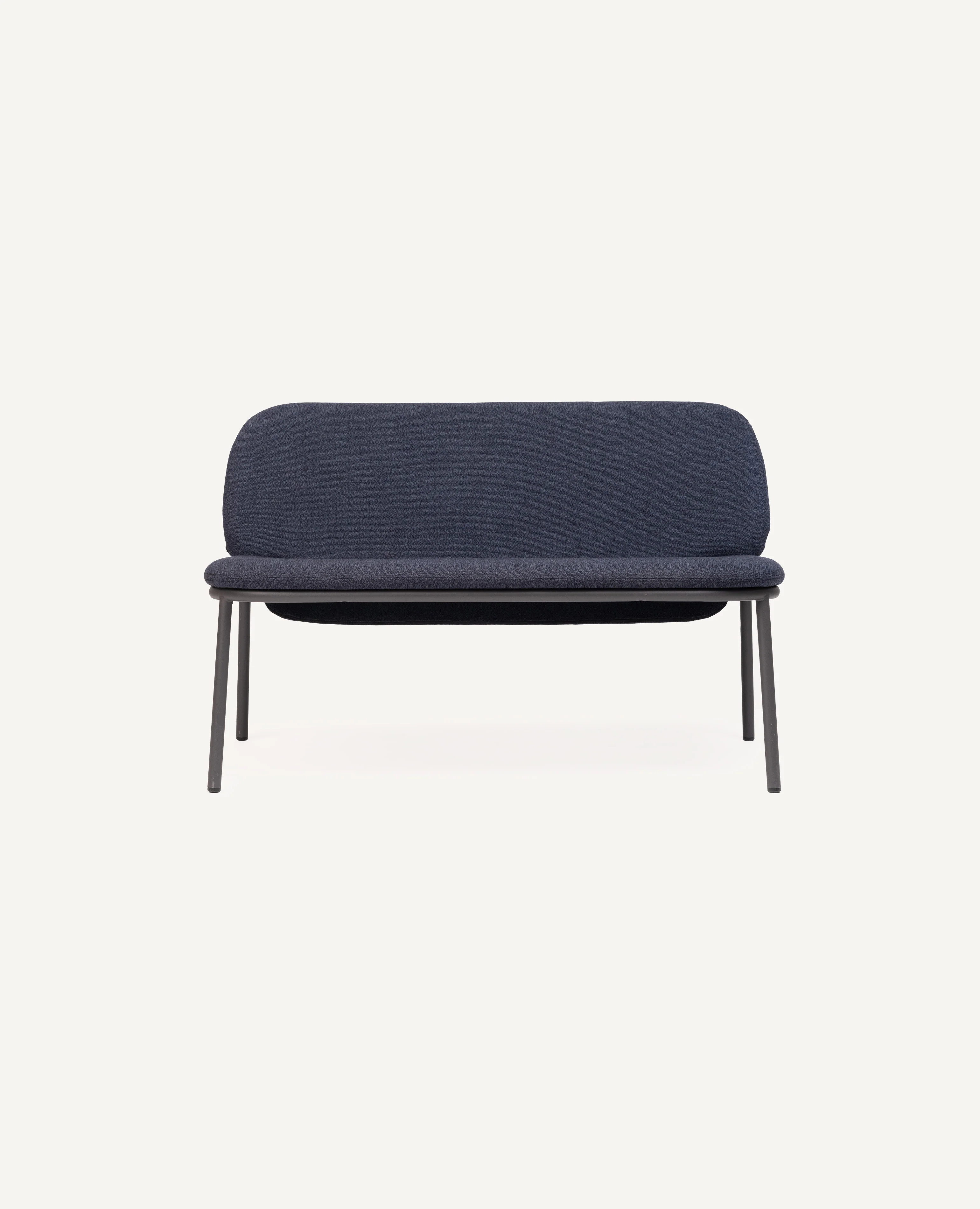 Lana Sofa, Two-Seat, Metal - Lowback