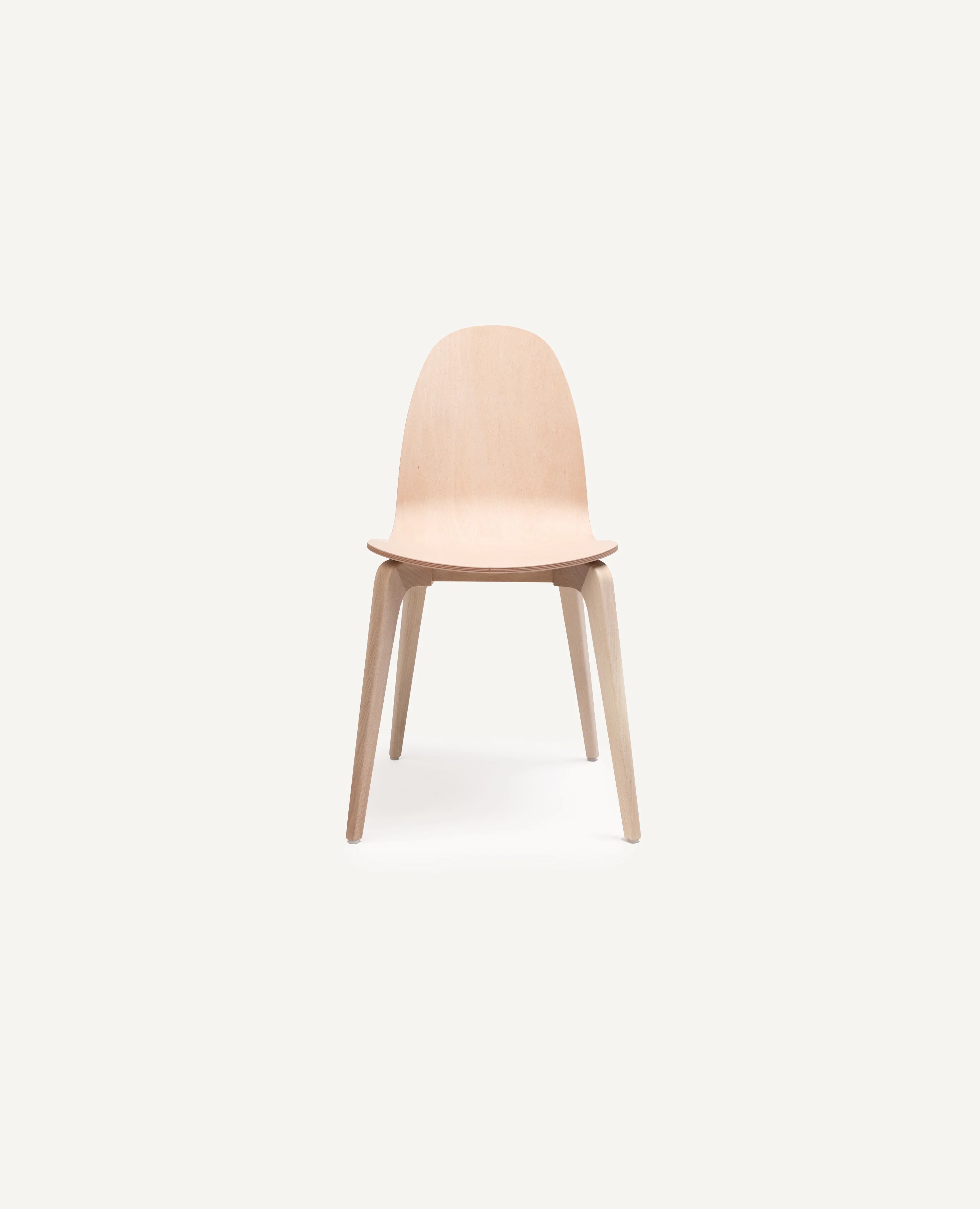 Nadia Chair, Narrow Width, Wood Frame - Bentwood Seat