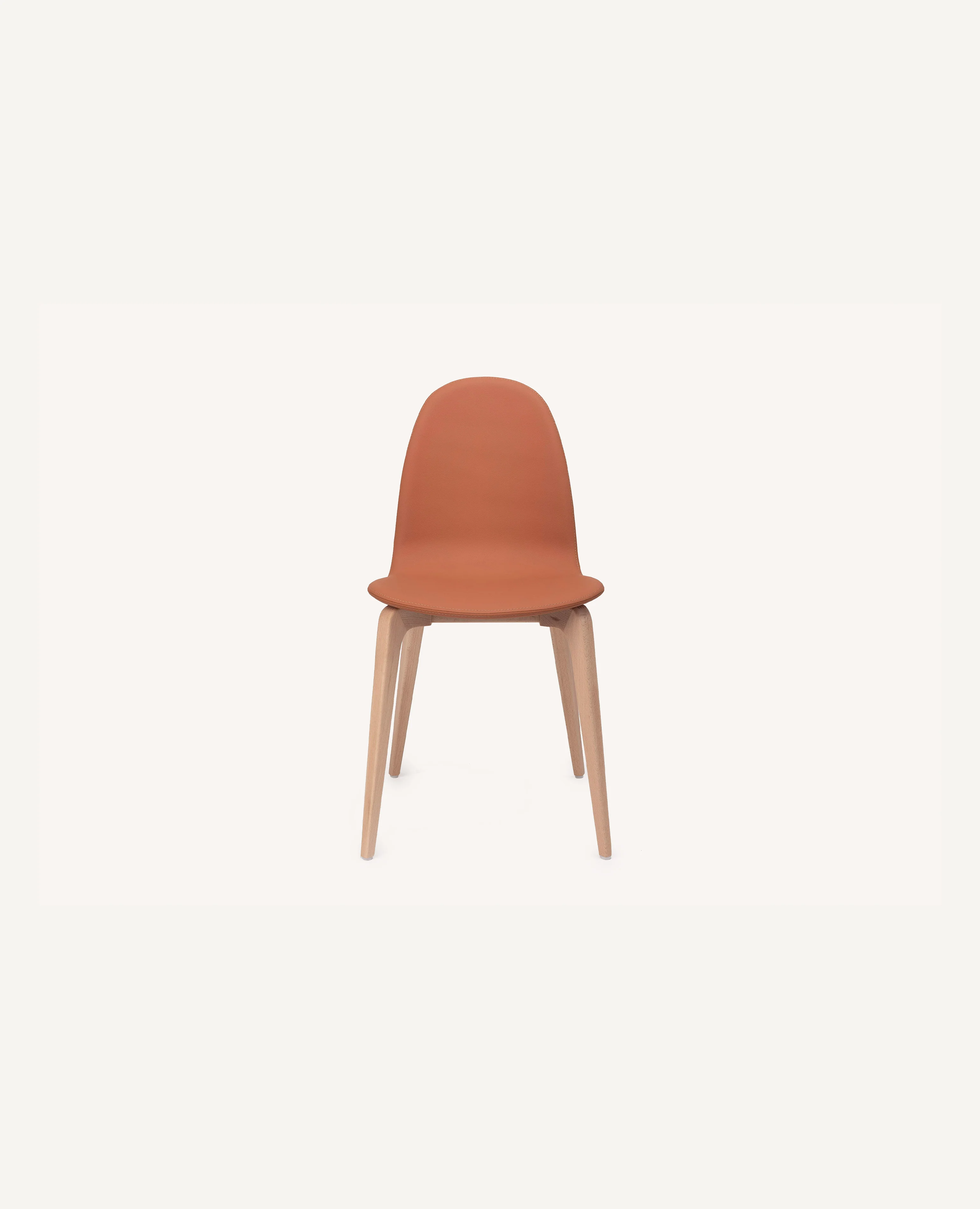 Nadia Chair, Narrow Width, Wood Frame - Upholstered