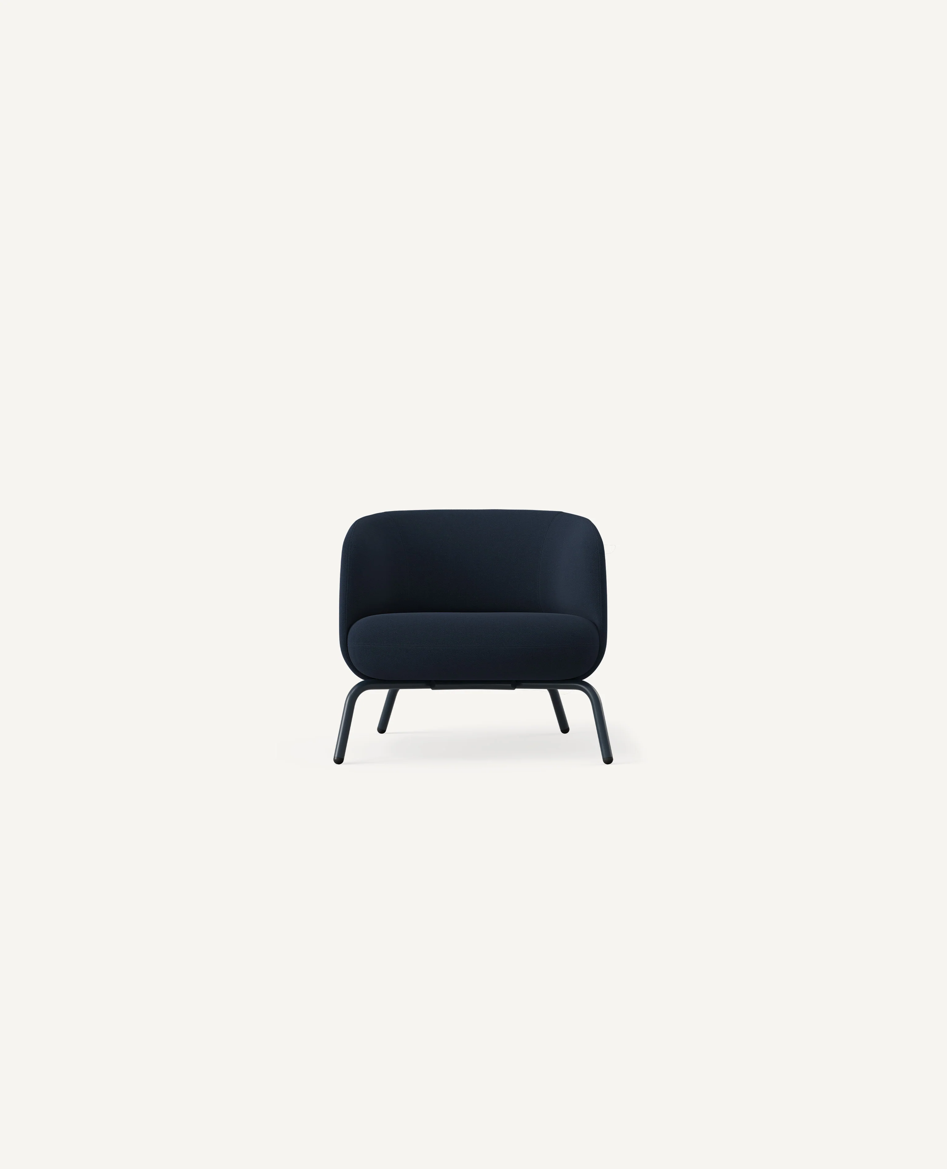 Nest Club Chair - Metal Base