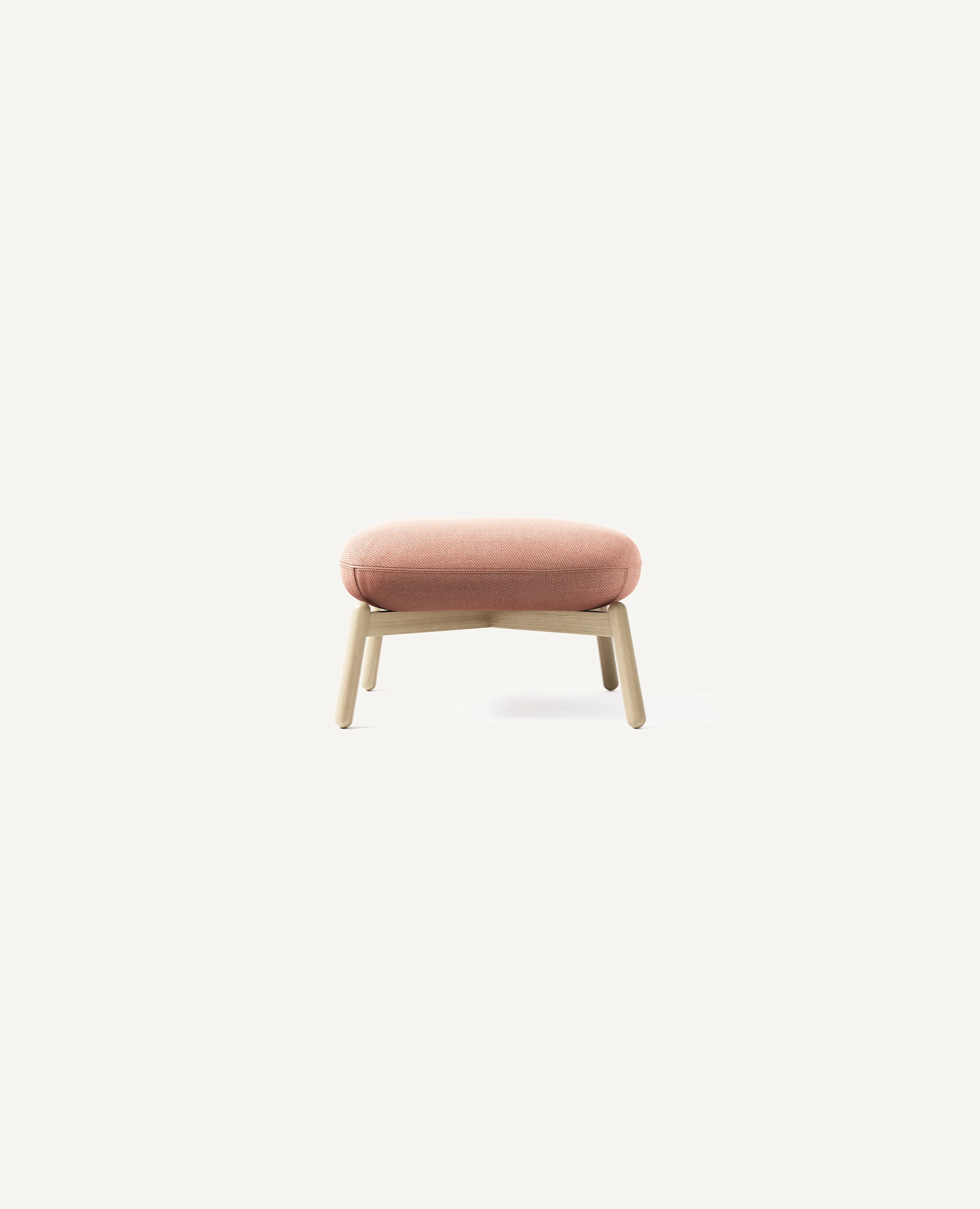 Nest Easy Ottoman - Wood Base