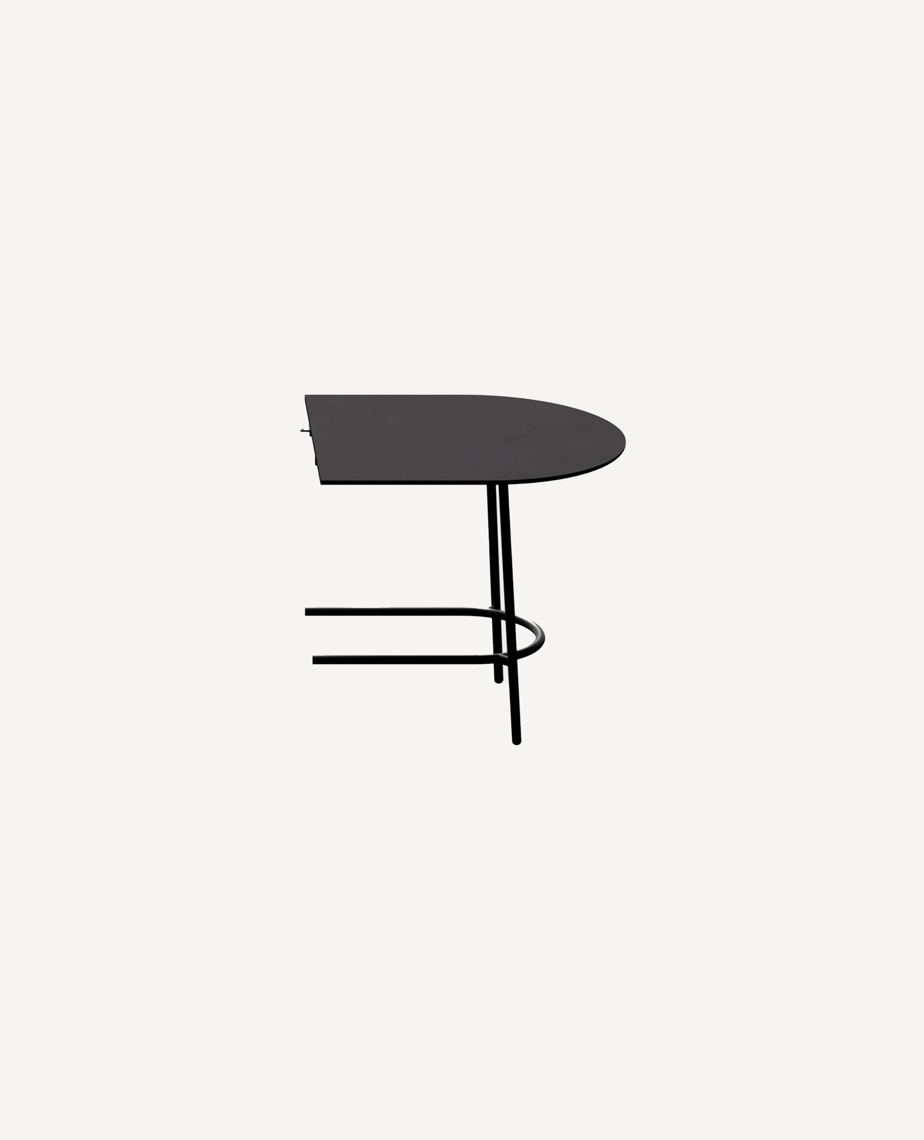 Nest System Table, 39.5" Depth, Bar Height - End