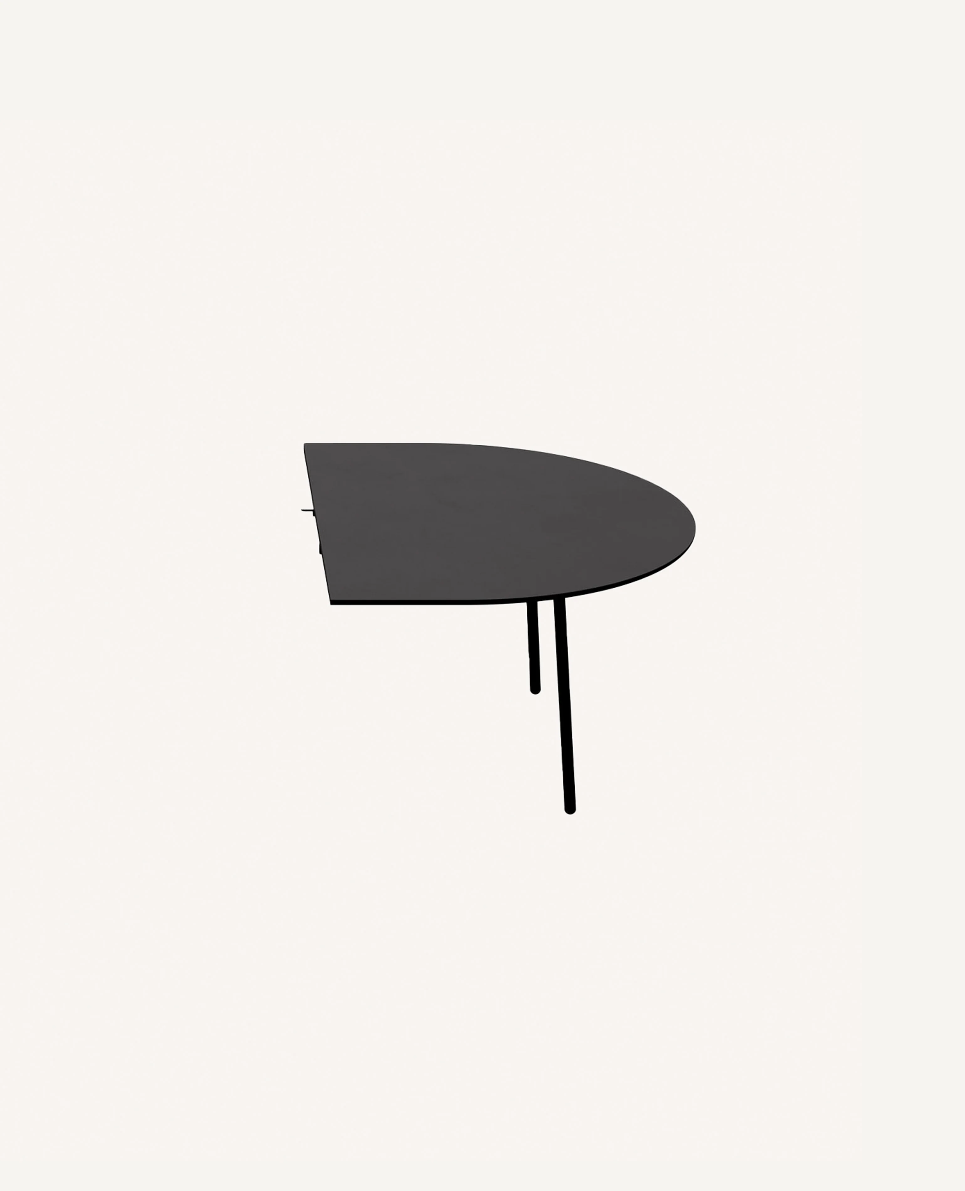 Nest System Table, 55" Depth, Standard Height - End