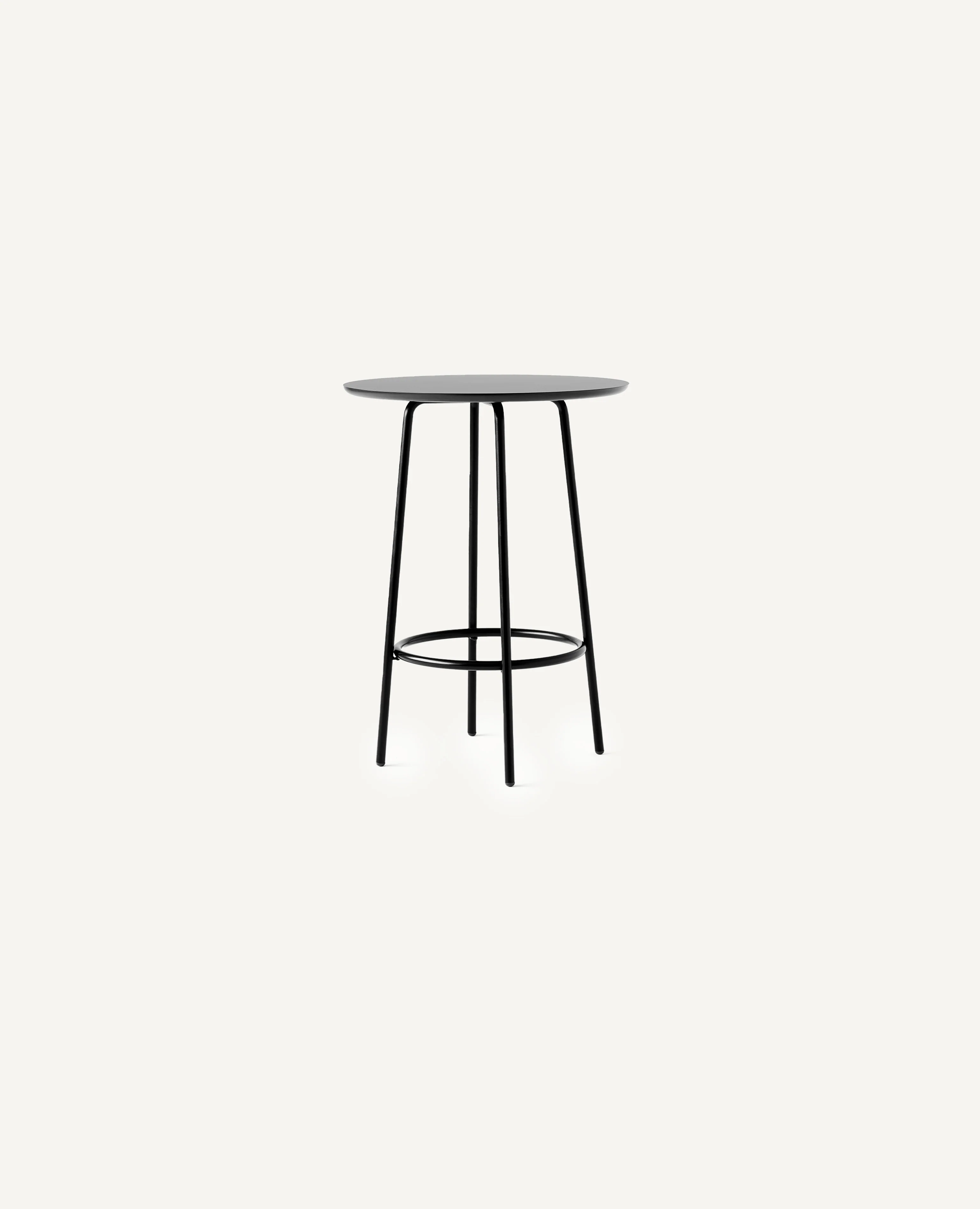Nest Table, Bar Height, Metal - 29.5" Diameter