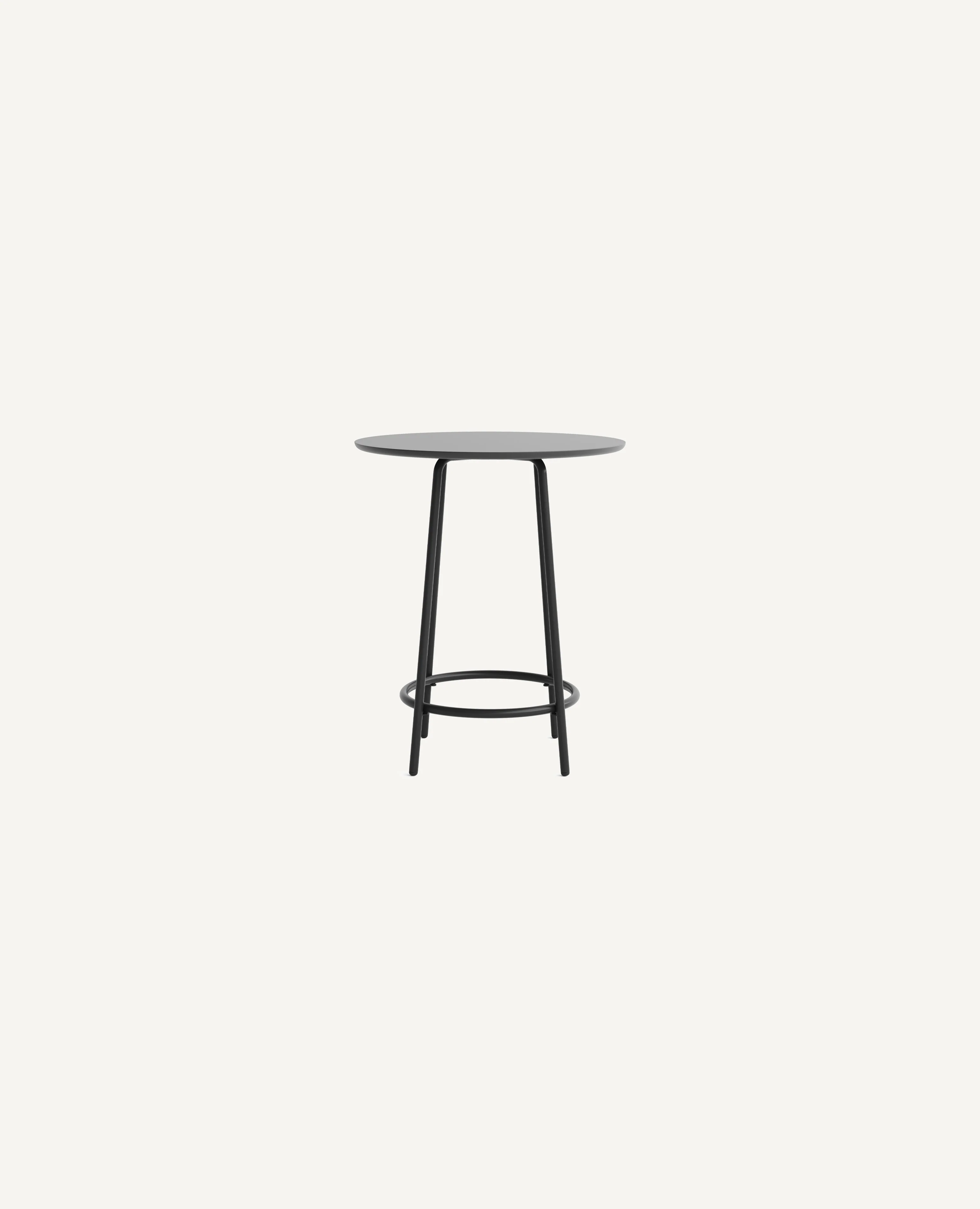 Nest Table, Counter Height, Metal - 29.5" Diameter