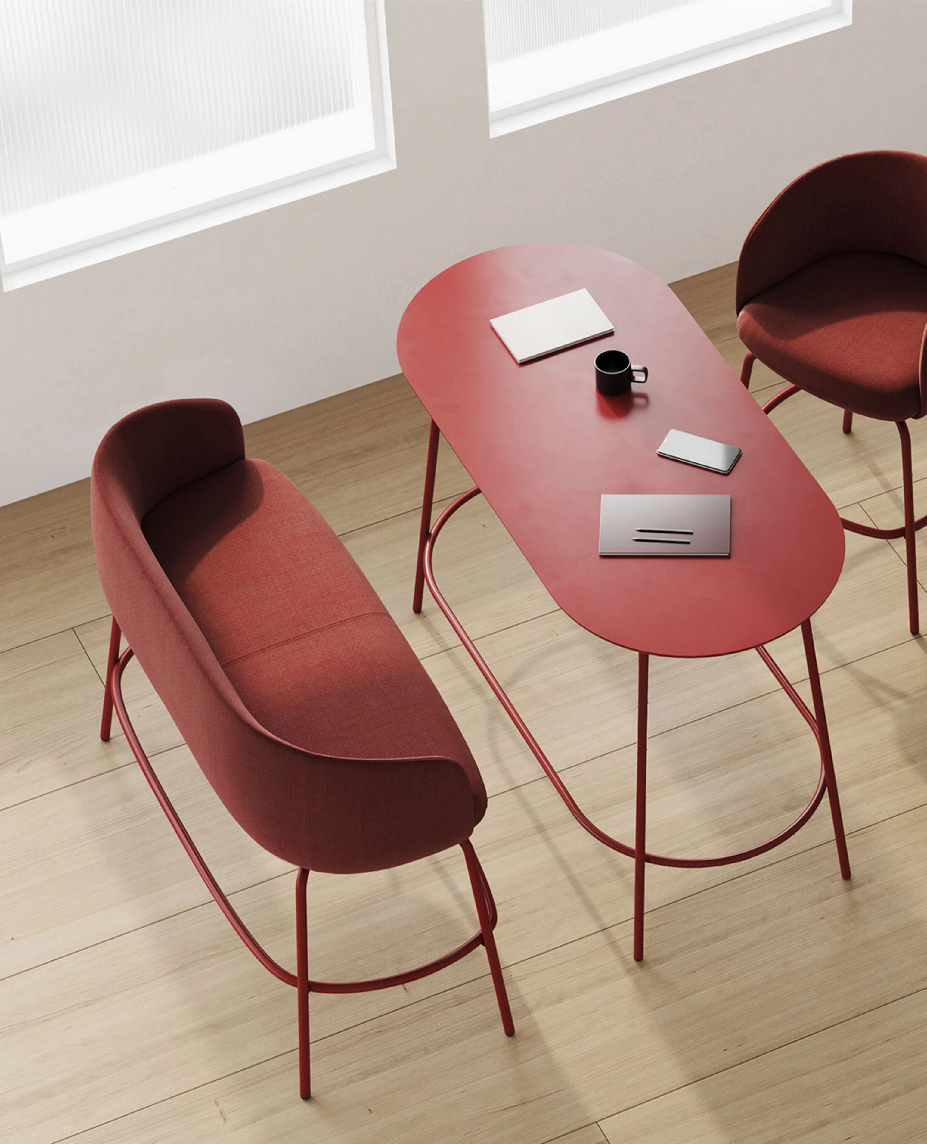 Nest Two-Seat Sofa - Bar Height - Image 2