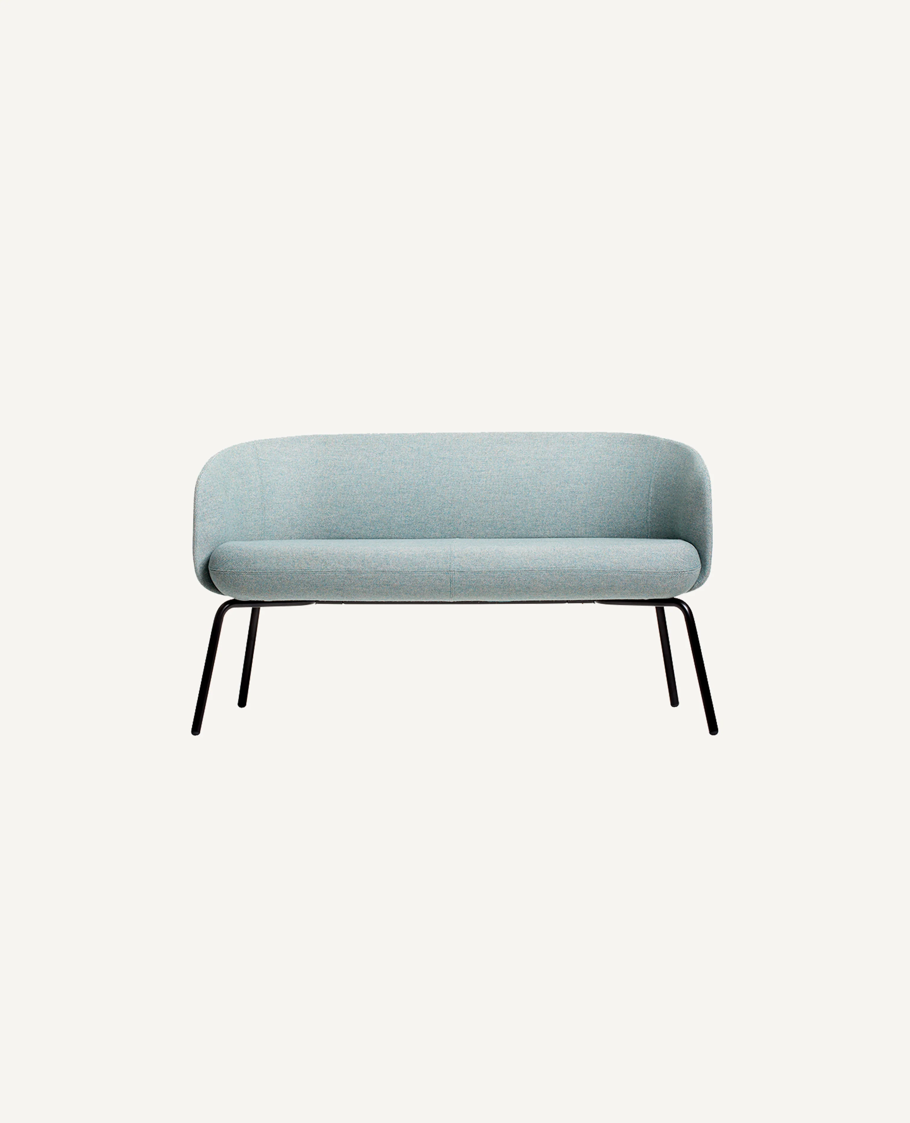 Nest Two-Seat Sofa - Metal Base
