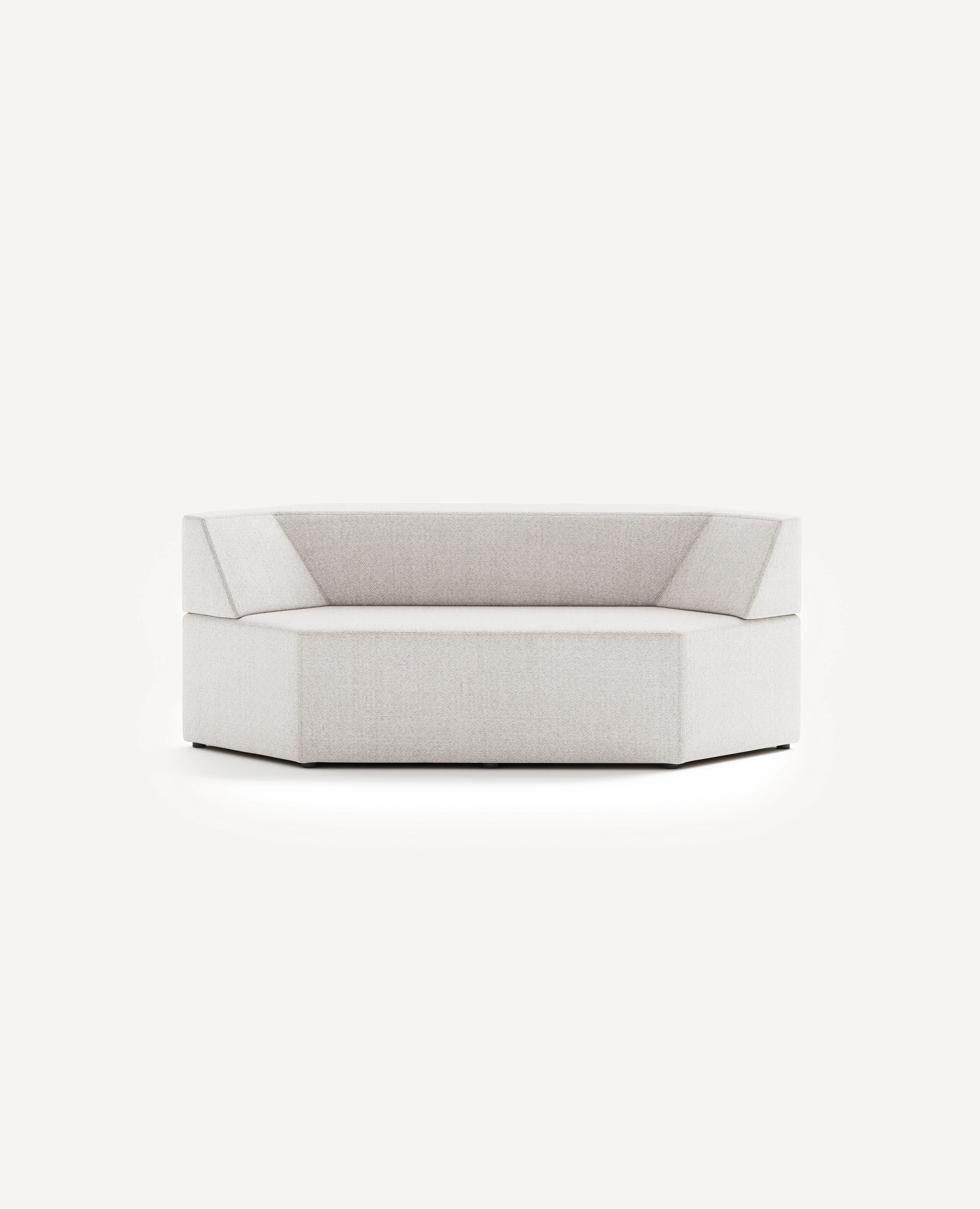 Prism Bench with Back - 82" Width