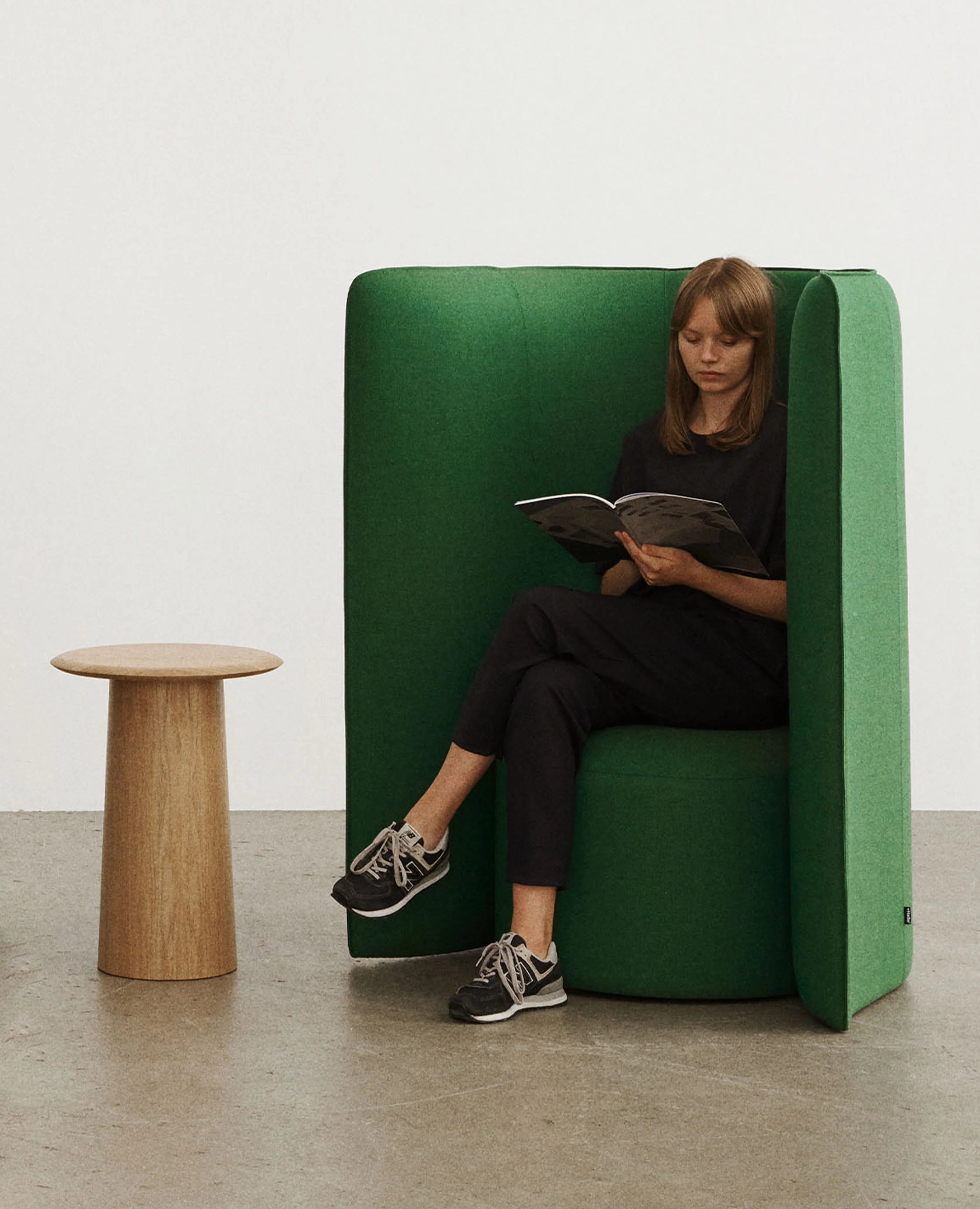 Proto Lounge Chair, Highback - Swivel Base - Image 2