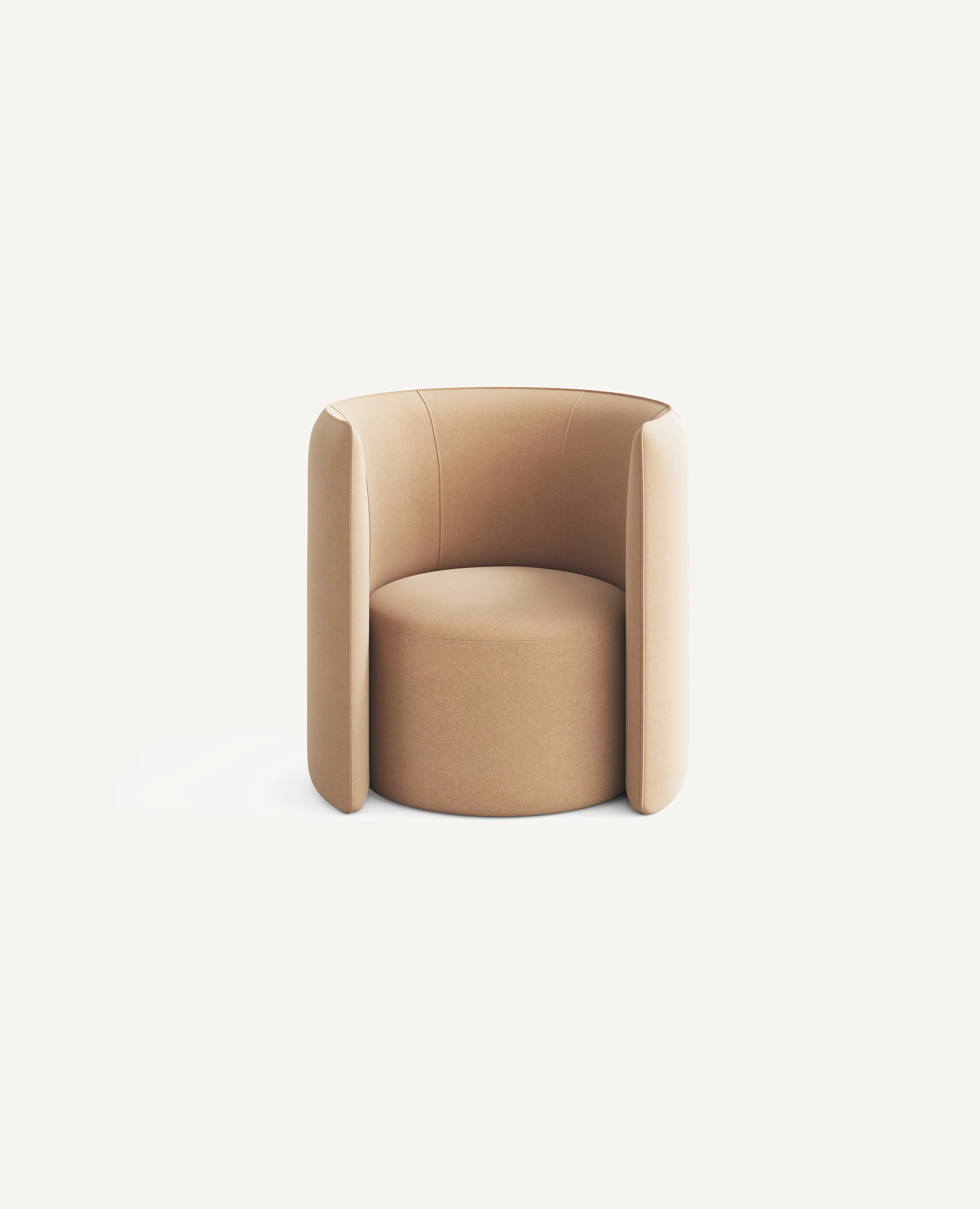 Proto Lounge Chair, Lowback - Inward Curve