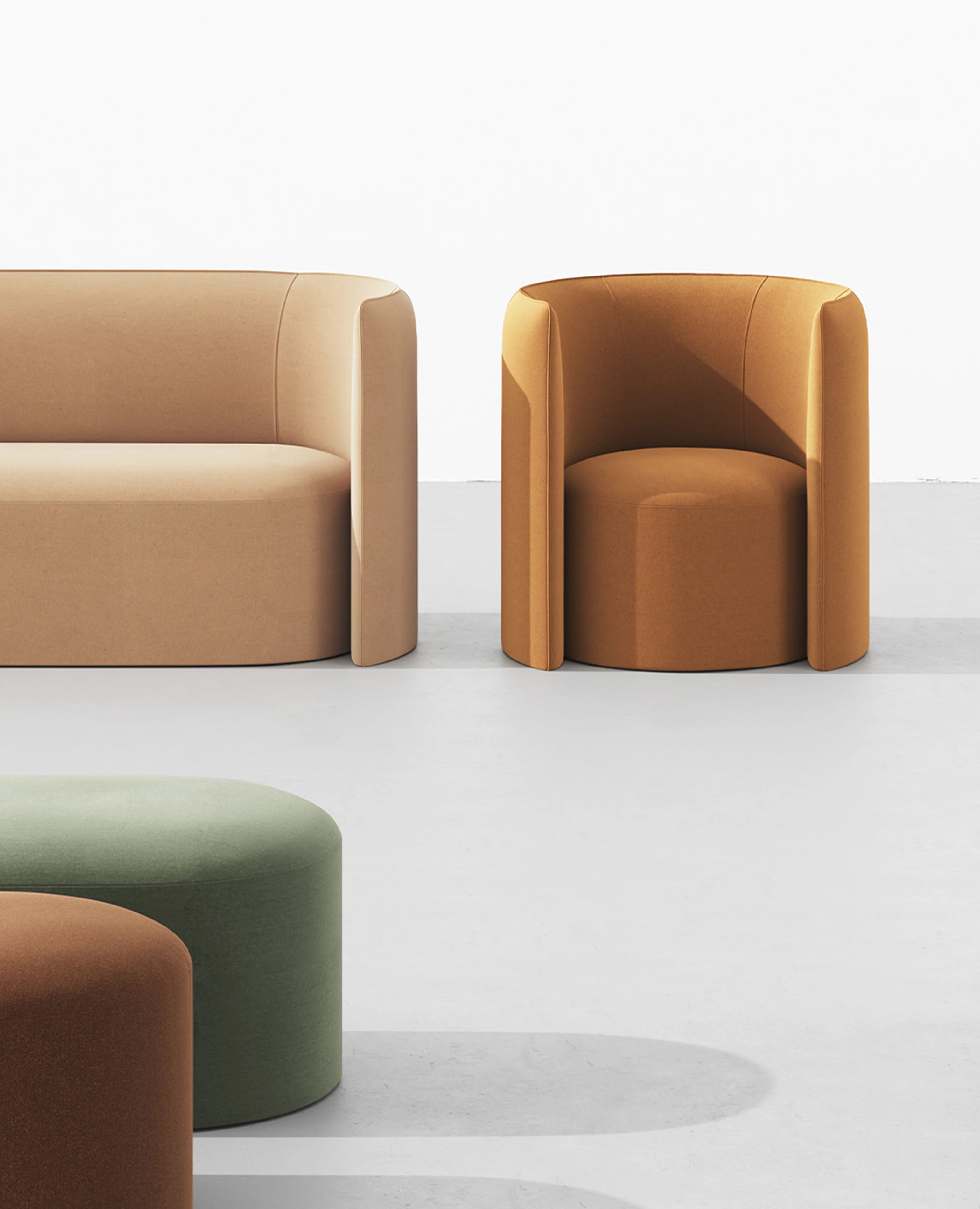 Proto Lounge Chair, Lowback - Inward Curve - Image 2