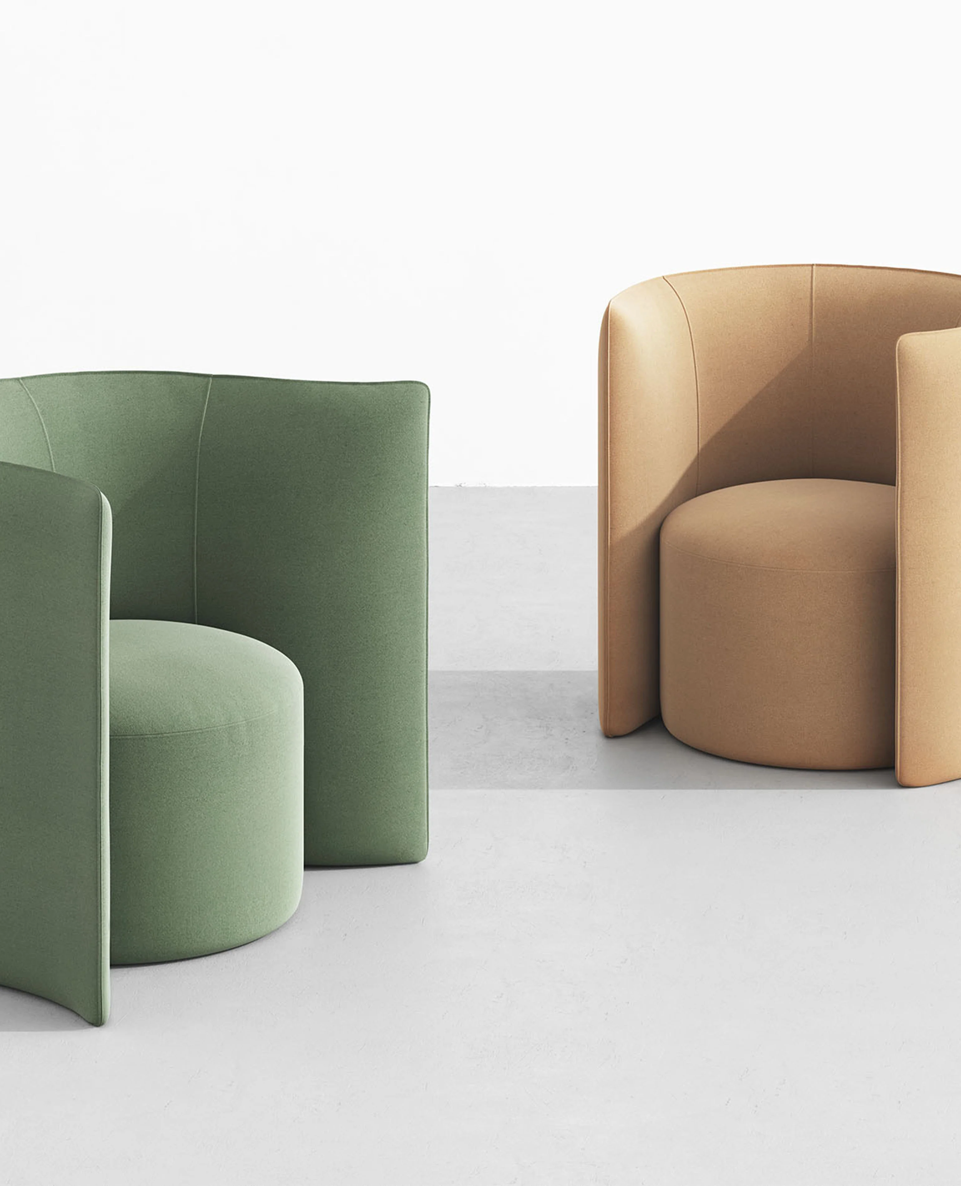 Proto Lounge Chair, Lowback - Outward Curve - Image 2