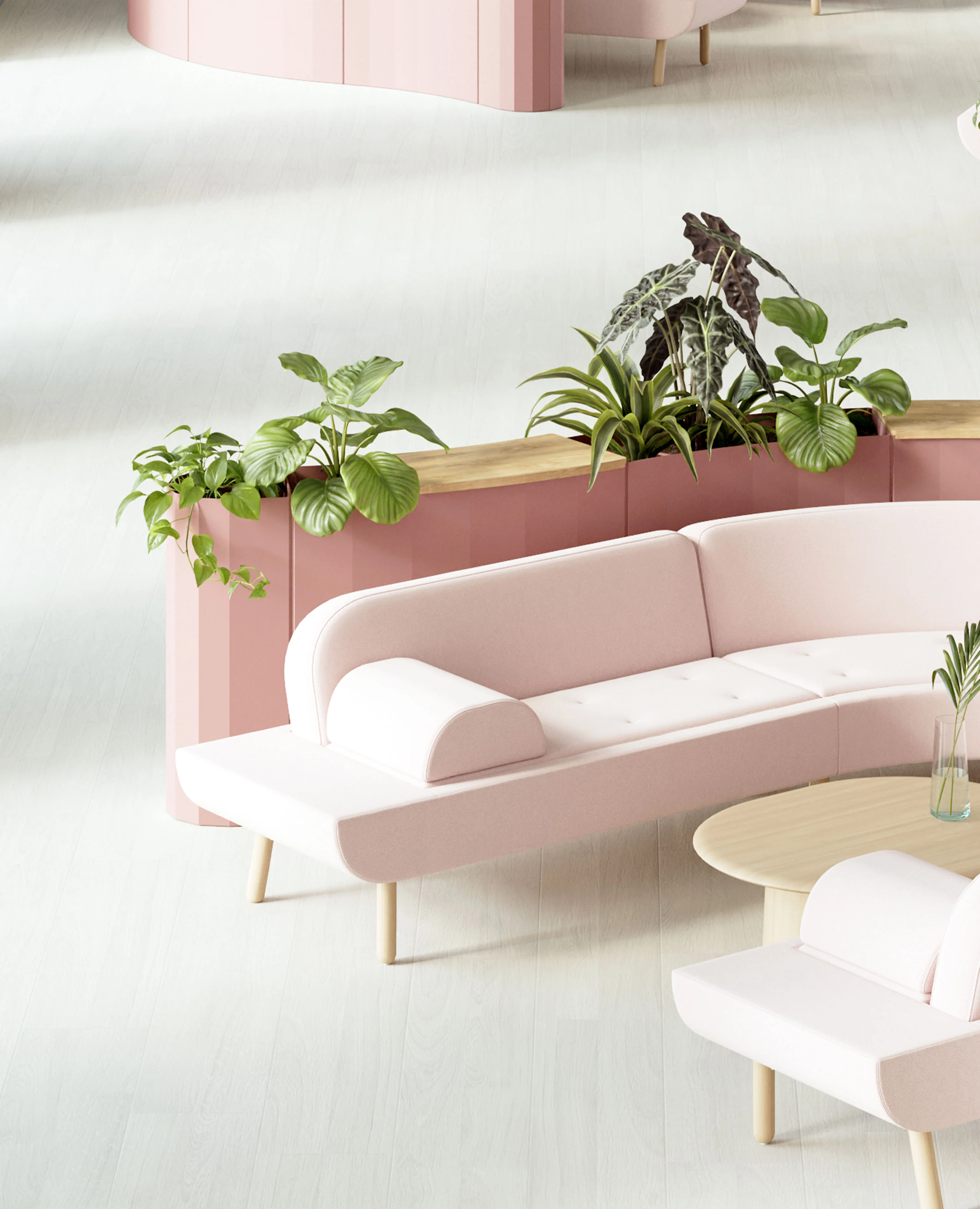 Stanza Planter, End - 35" Height - Image 2