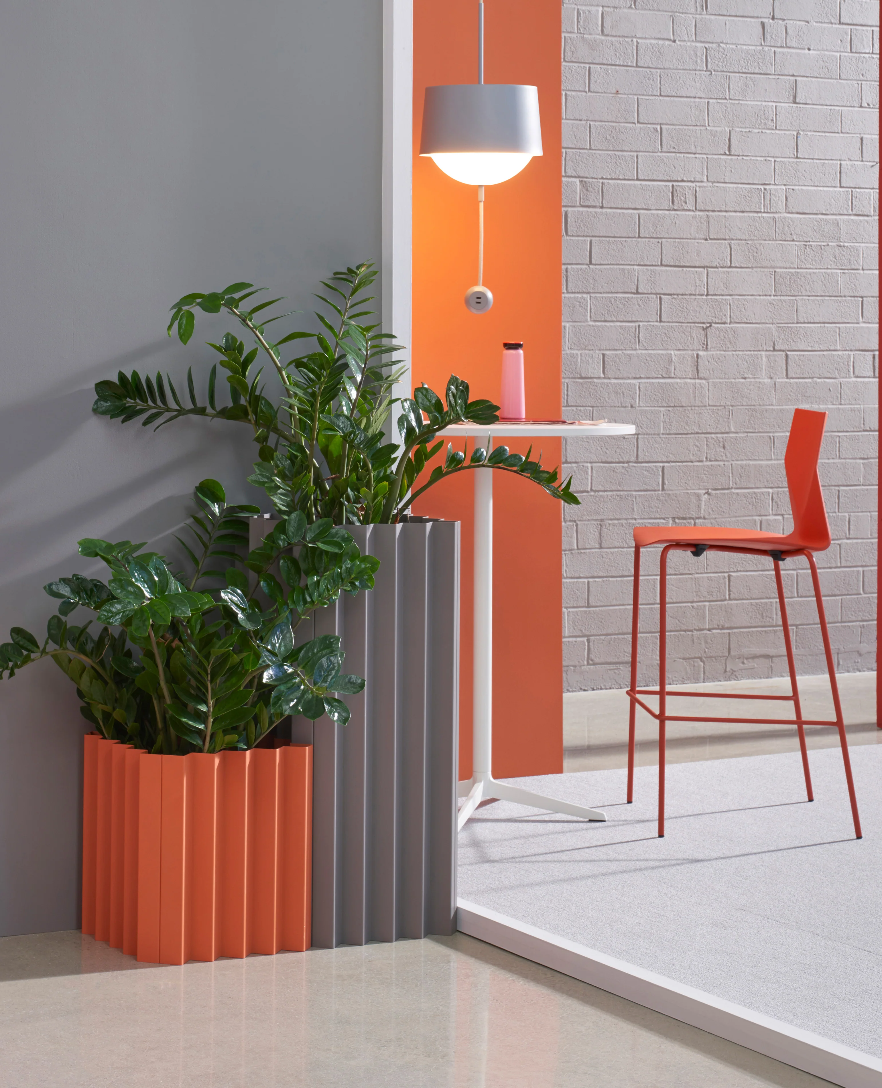Tess Planter, Square - 17" Height - Image 2