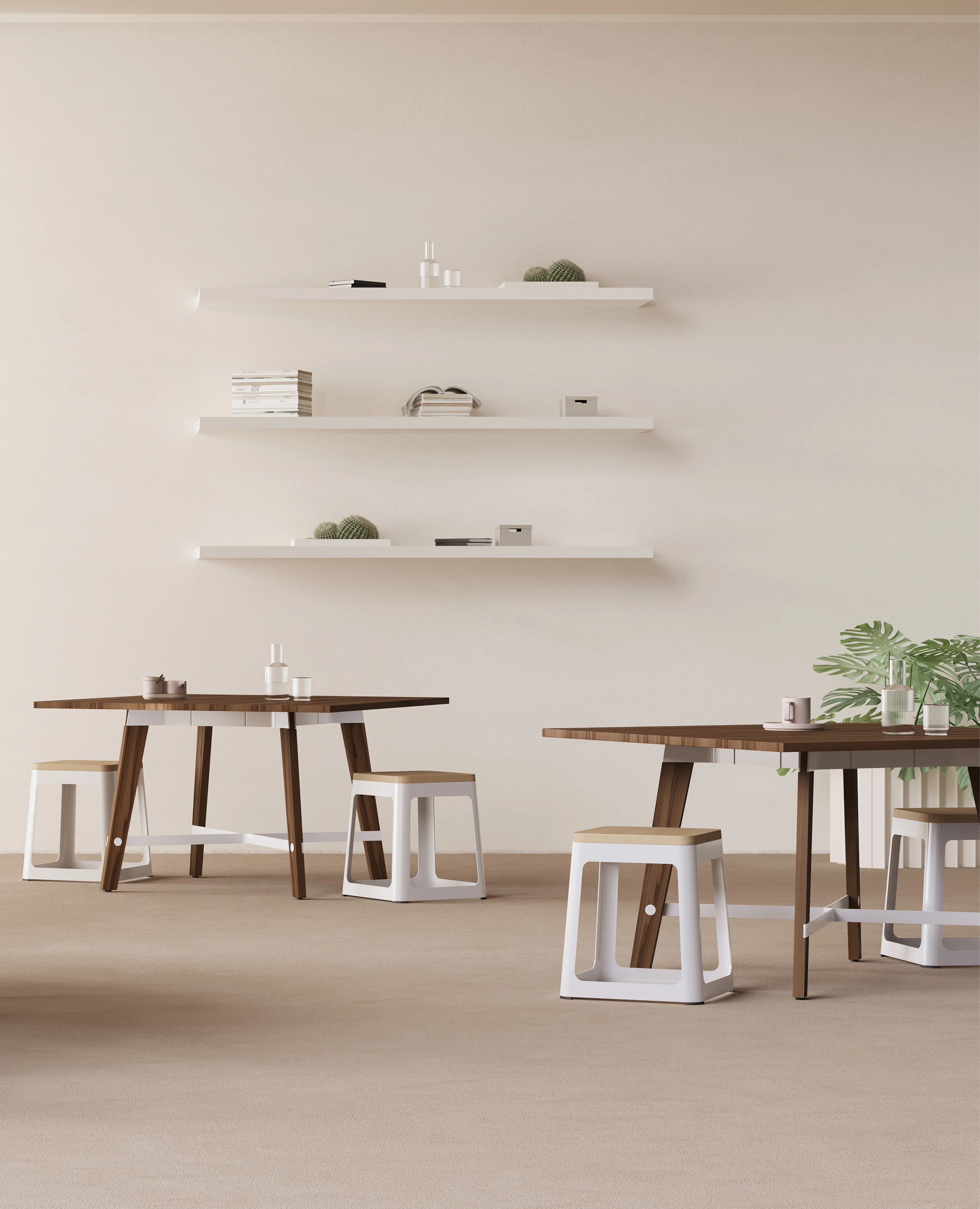 Teton Table, Standard Height - Square - Image 2