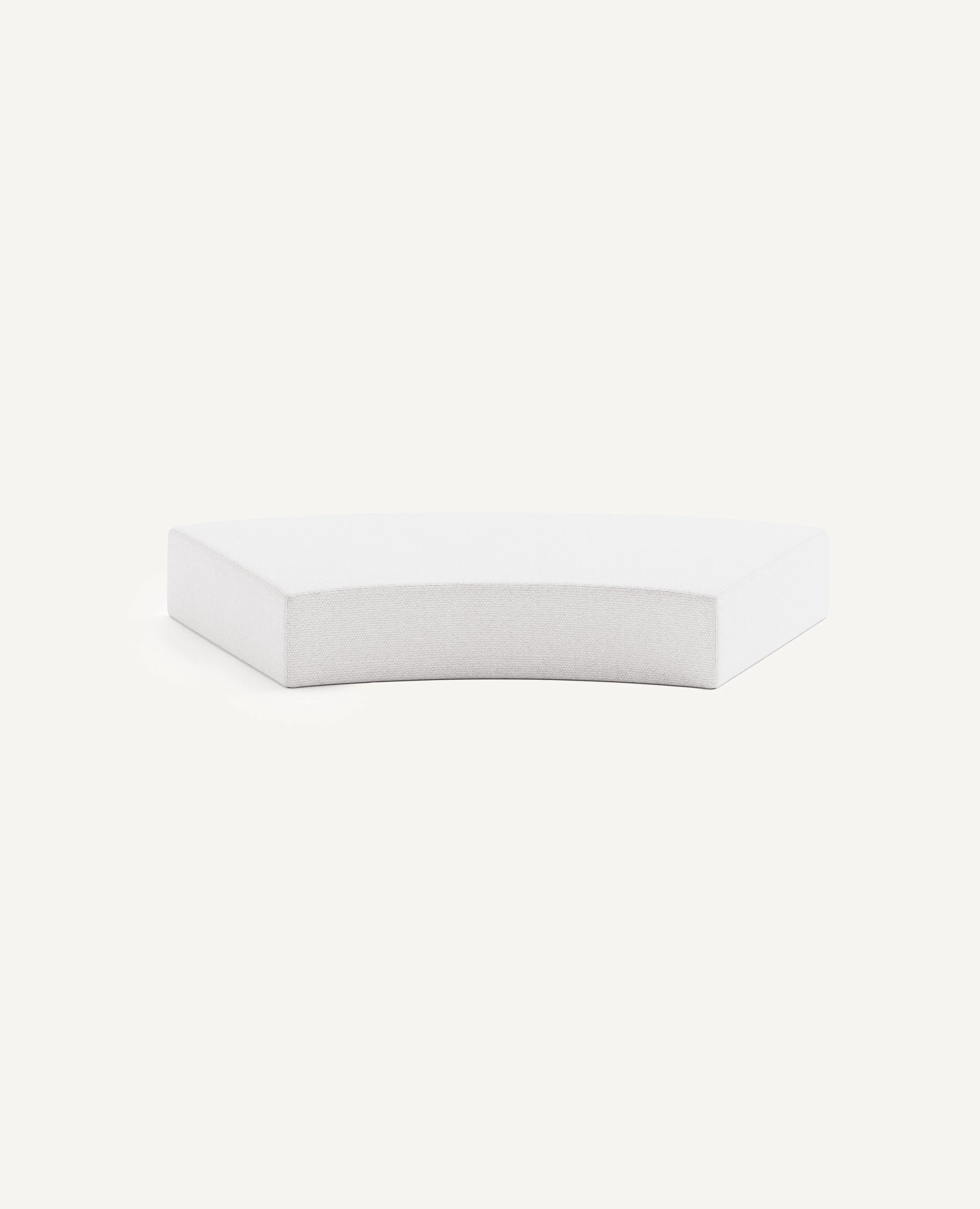 Tombolo Modular - 45° Inside Curve Seat (No Base)